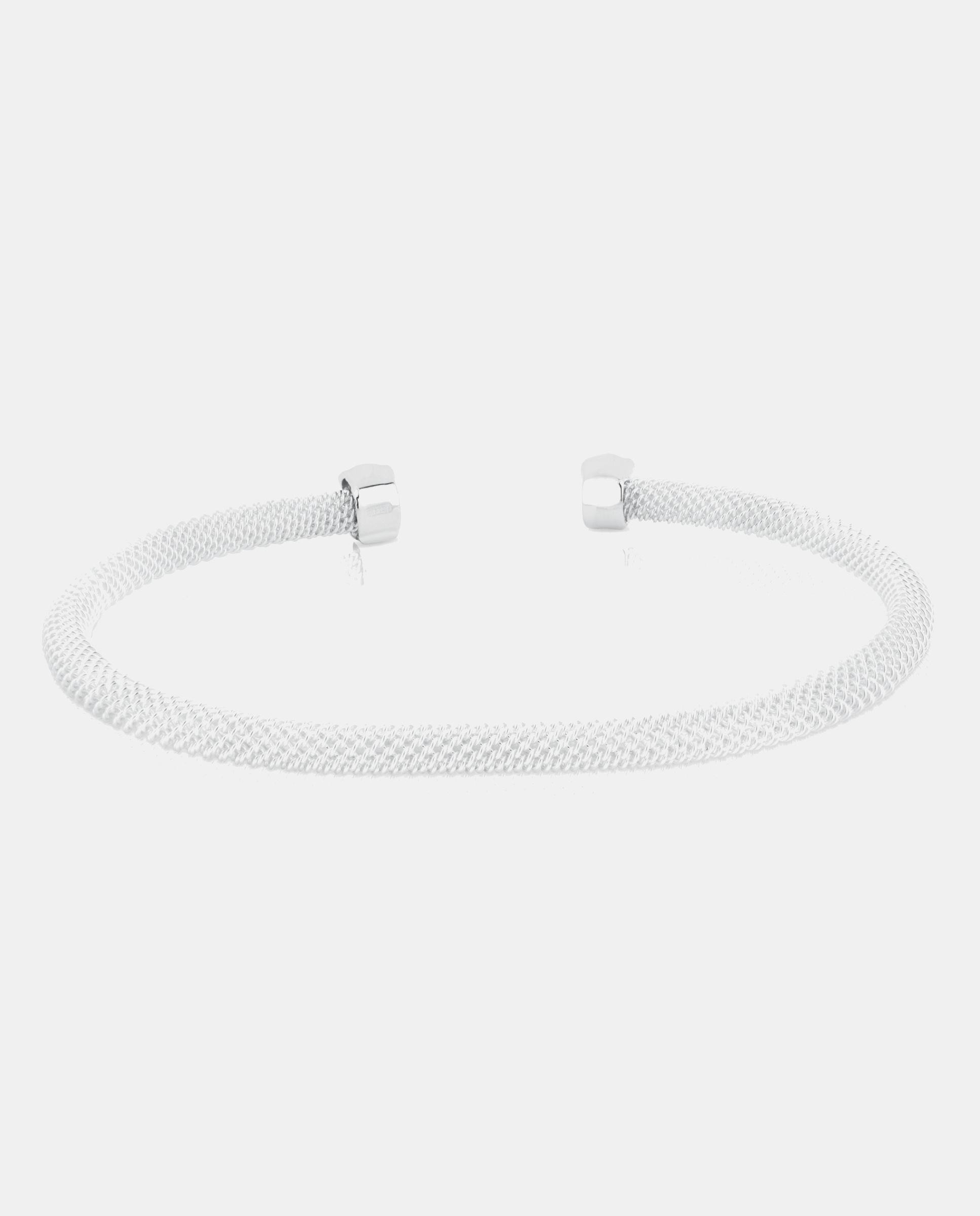 Pulsera rígida icon mesh de plata con oso - Tous - Plateado Plateado-2