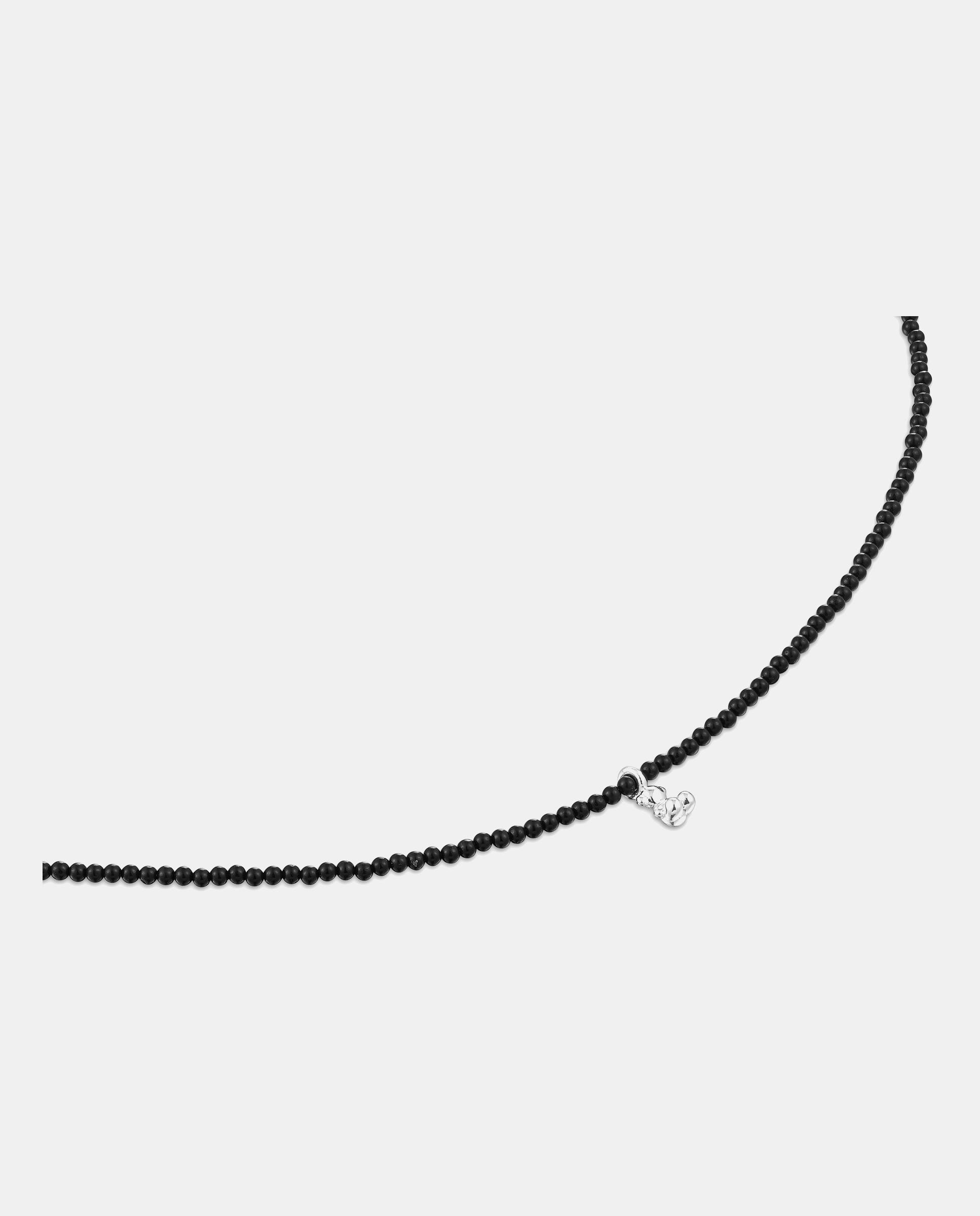 Collar bold bear de plata con ónix y oso - Tous - Negro Negro-2