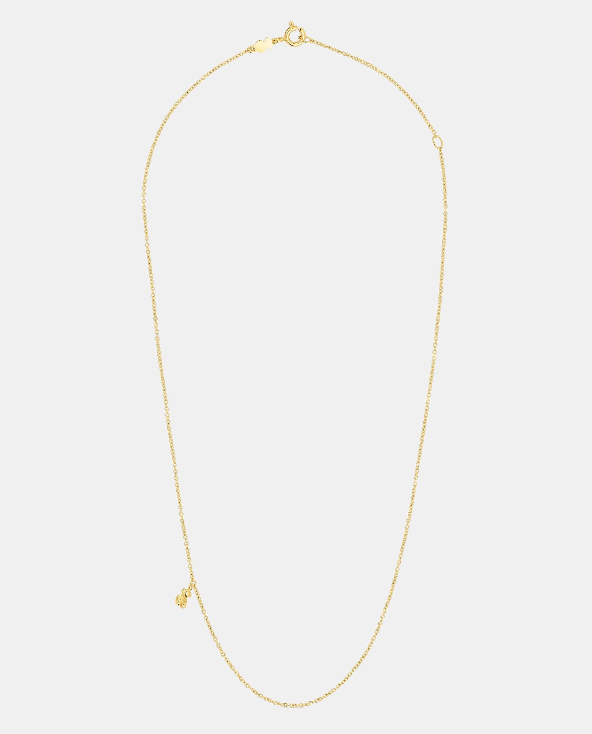 Collar bold bear bañado en oro de 18 kt sobre plata - Tous - Dorado Dorado-1