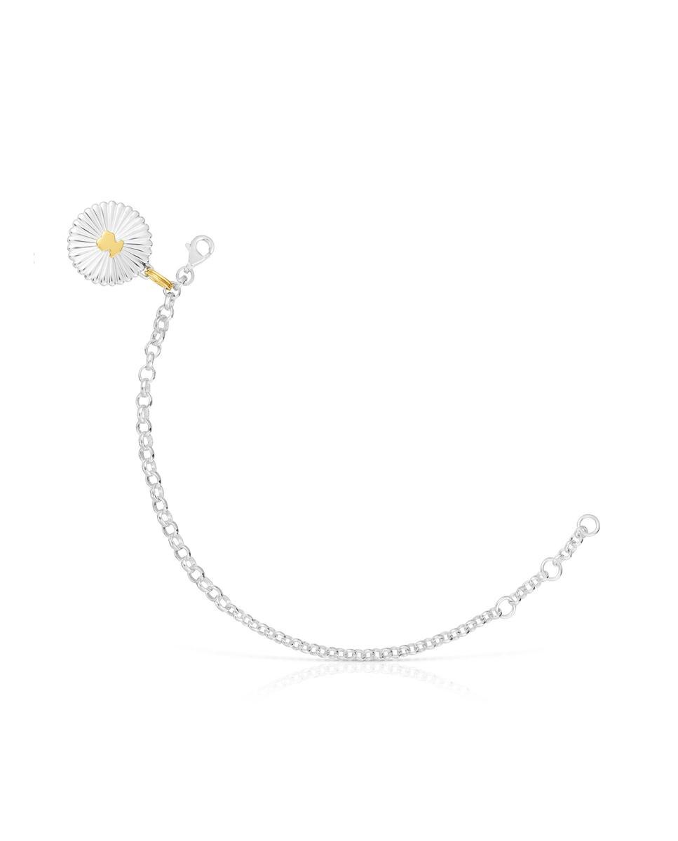 Pulsera Iris Motif con oso de plata y banada en oro 18 kt sobre plata Tous El Corte Ingles