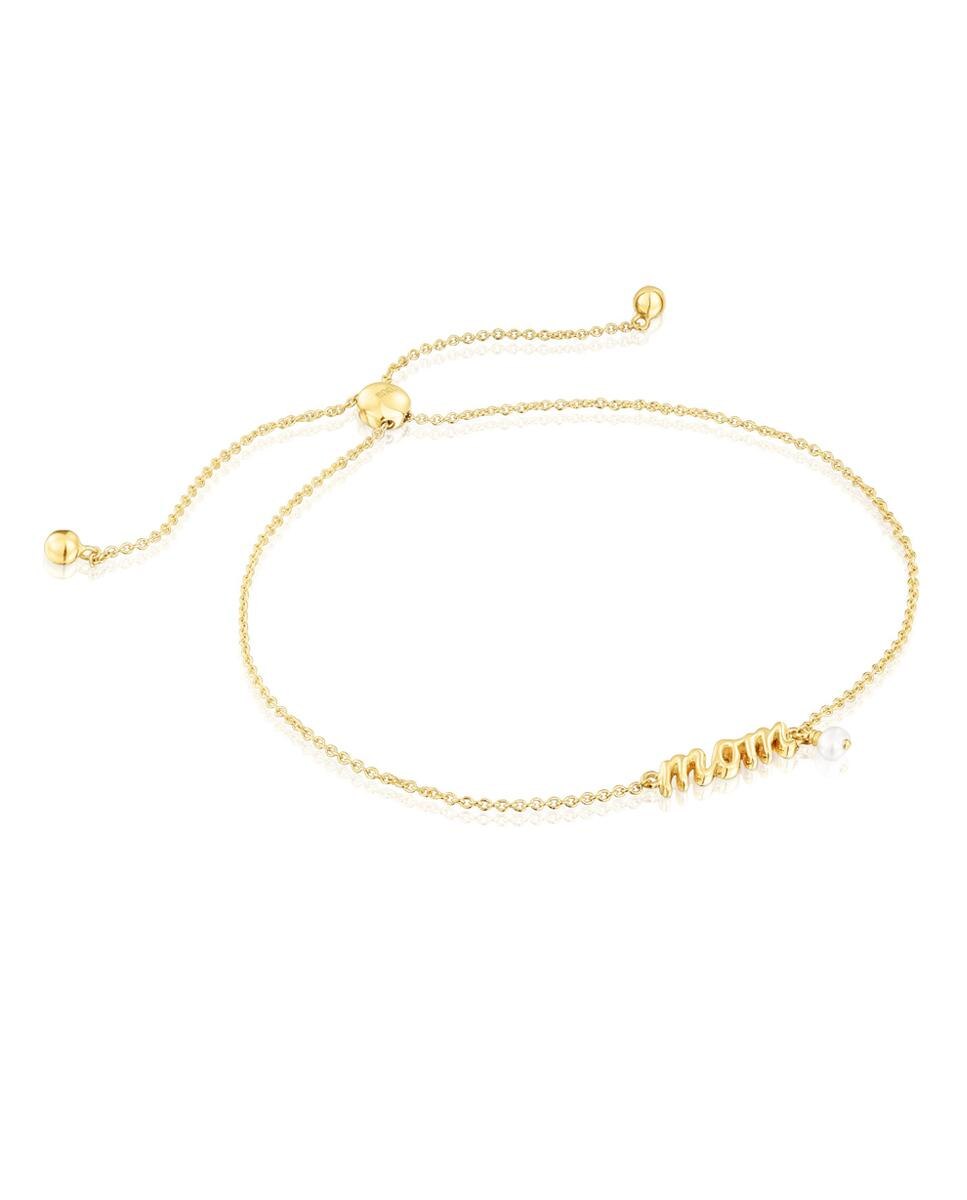 Pulsera Mama de oro y perla Tous El Corte Ingl s