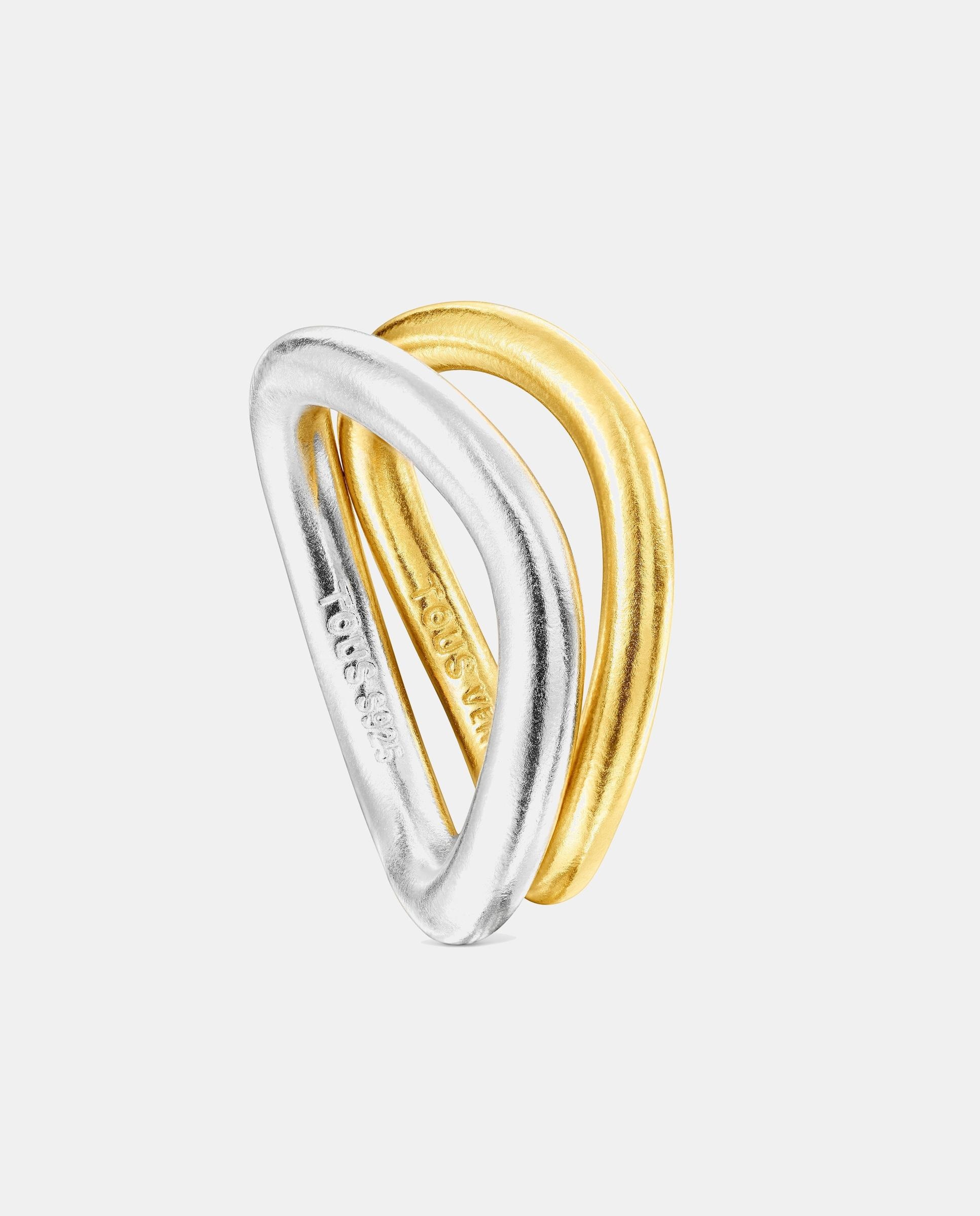 Dos anillos hav bicolor