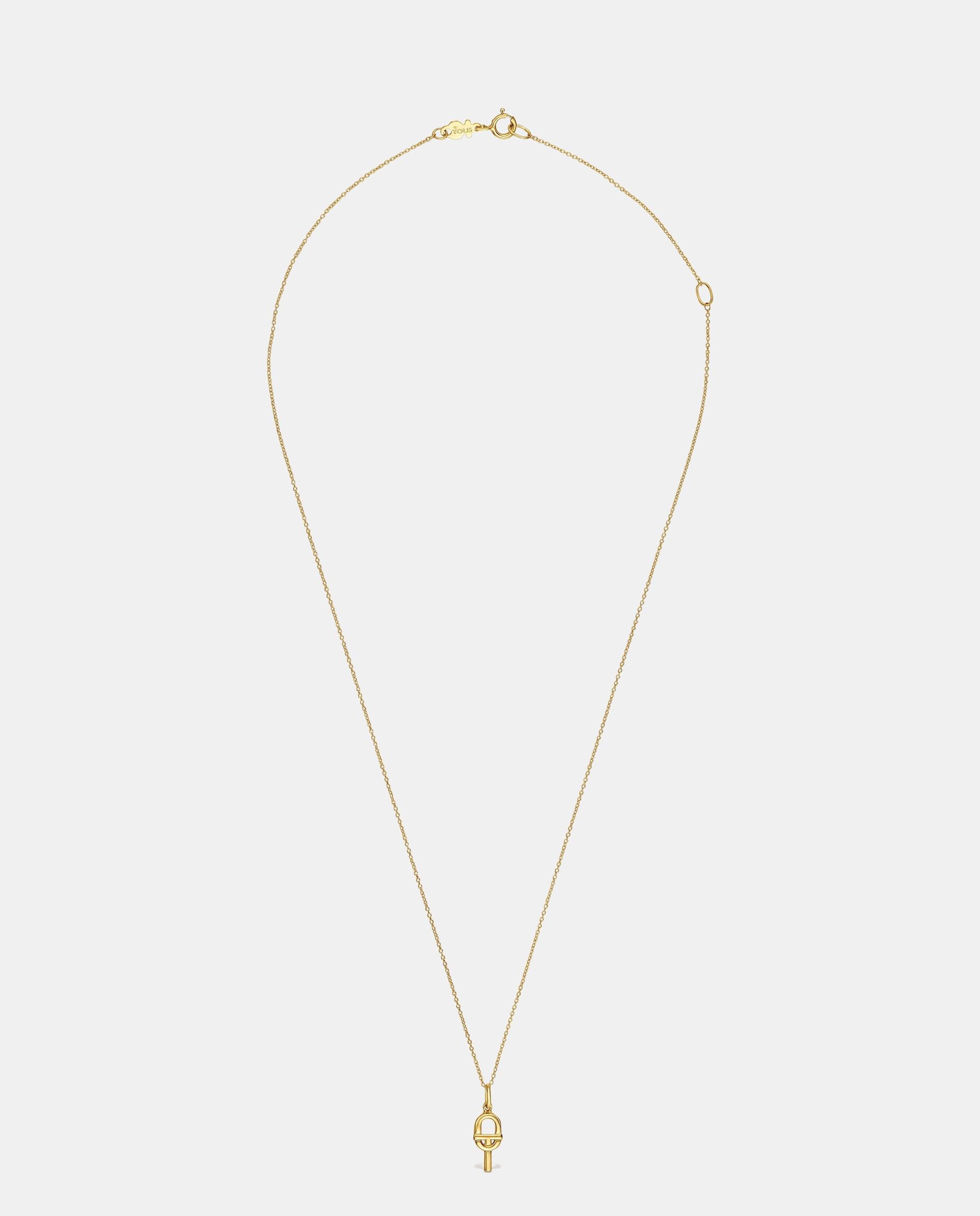 Collar manifesto de oro con t - Tous - Dorado Dorado-1