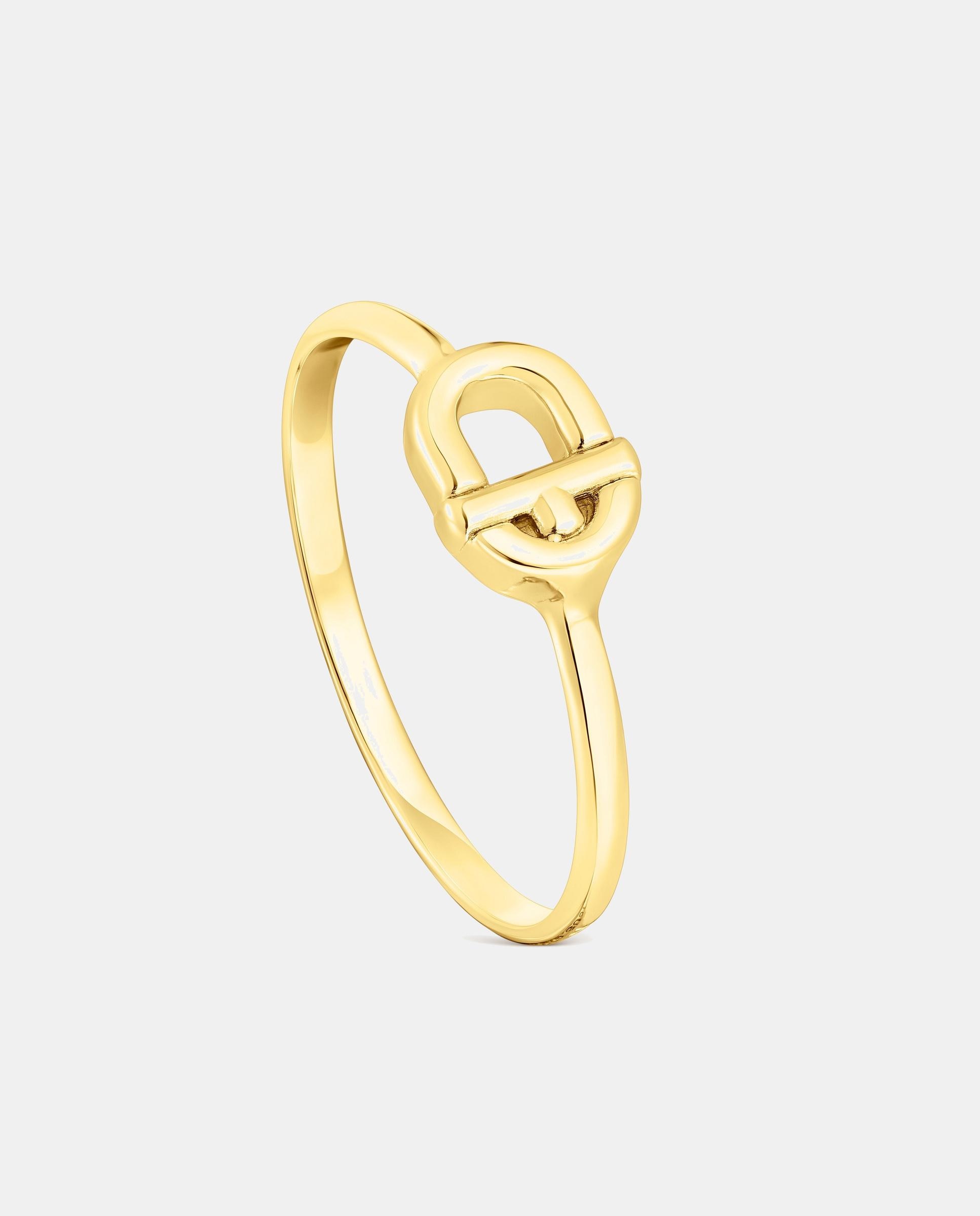 Anillo manifiesto de oro 18k con motivo central - Tous - Dorado Dorado-1
