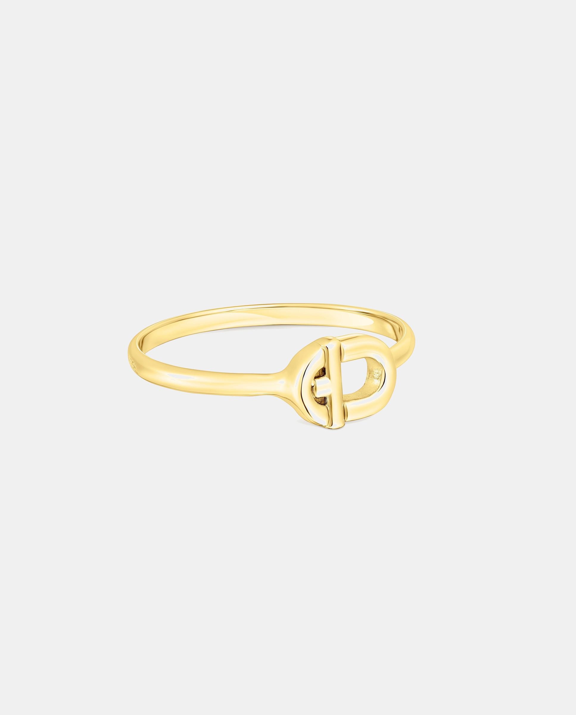 Anillo manifiesto de oro 18k con motivo central - Tous - Dorado Dorado-2