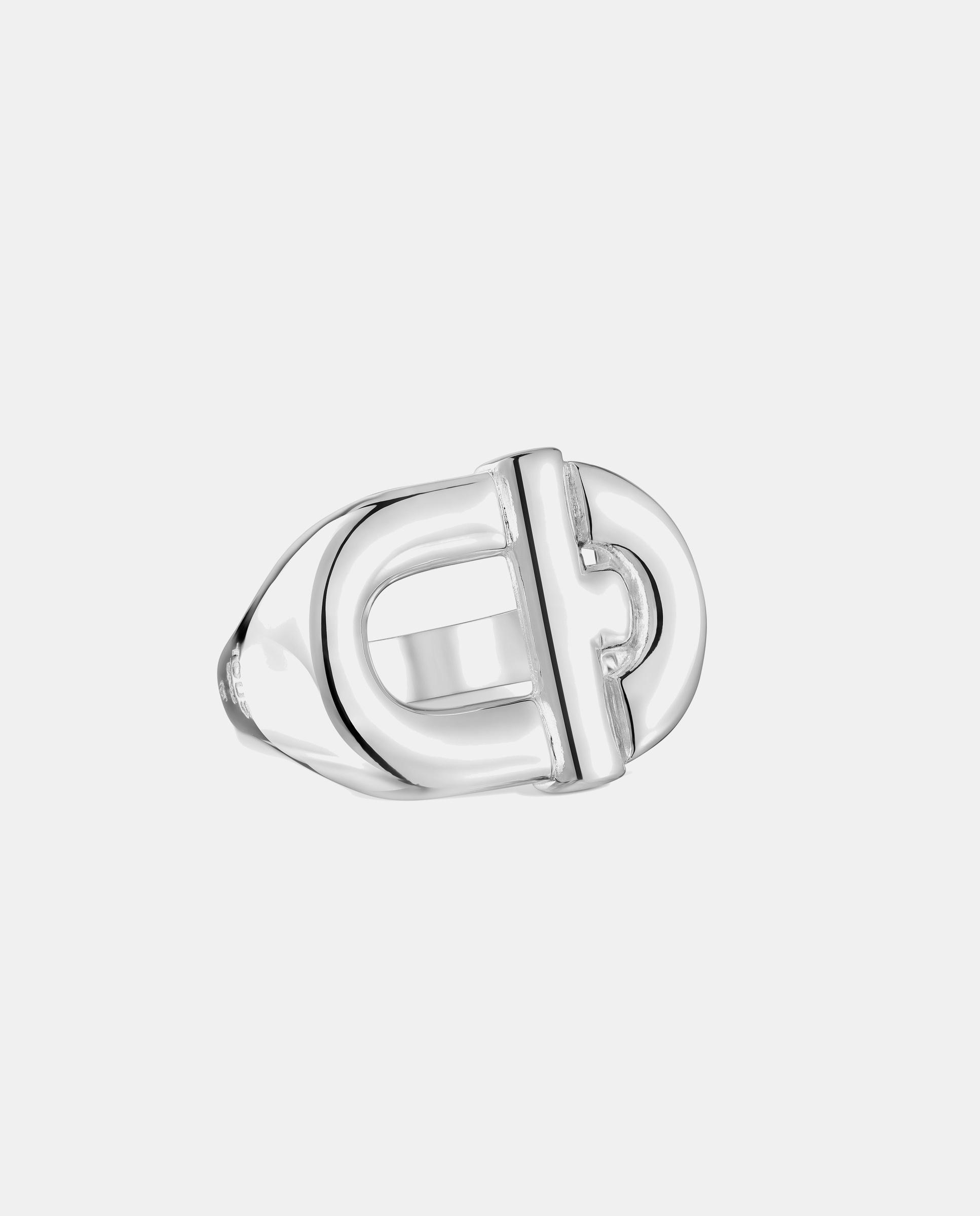 Anillo sello manifesto grande de plata - Tous - Plateado Plateado-2