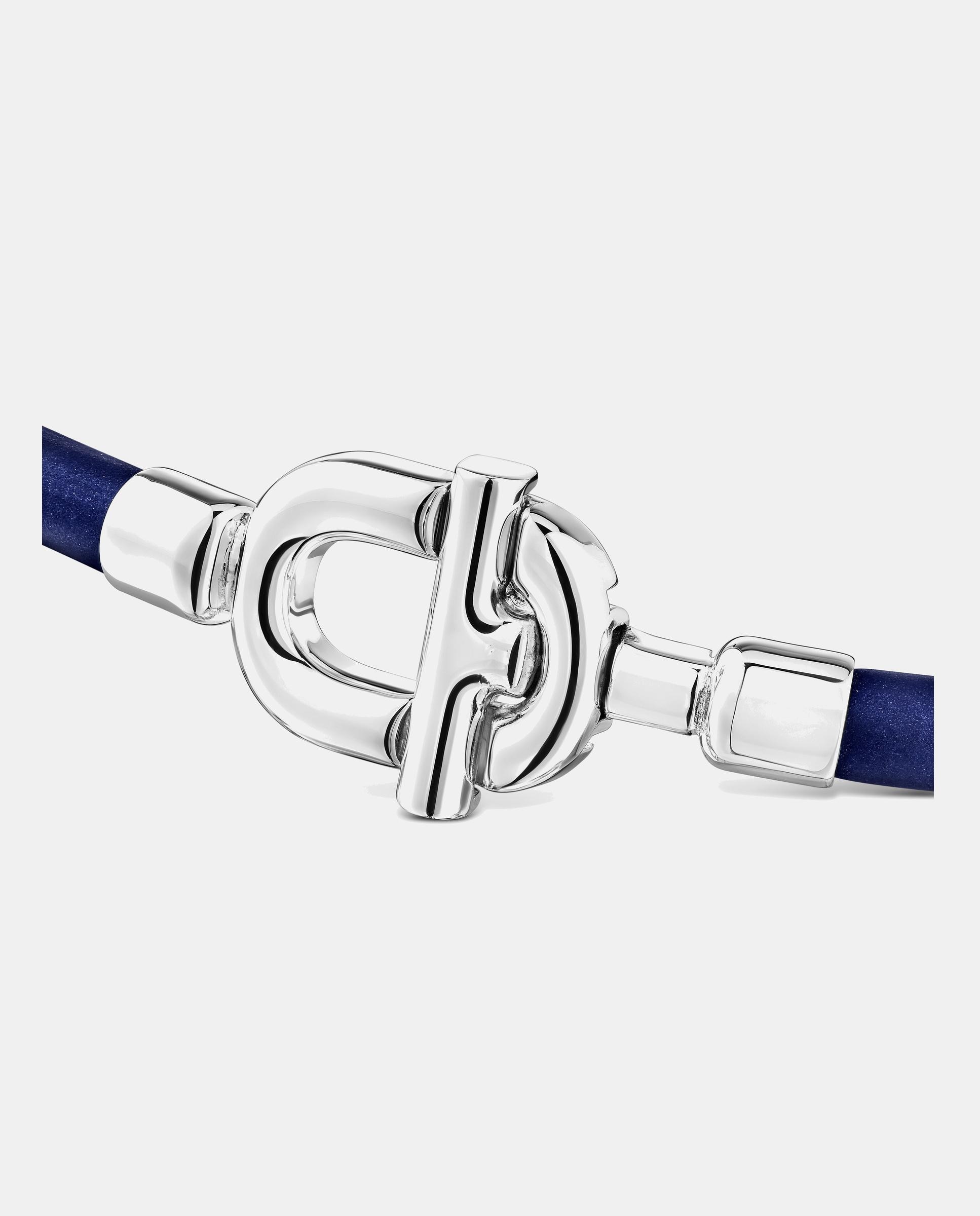 Pulsera tous manifesto con cierre de plata - Azul Azul-2