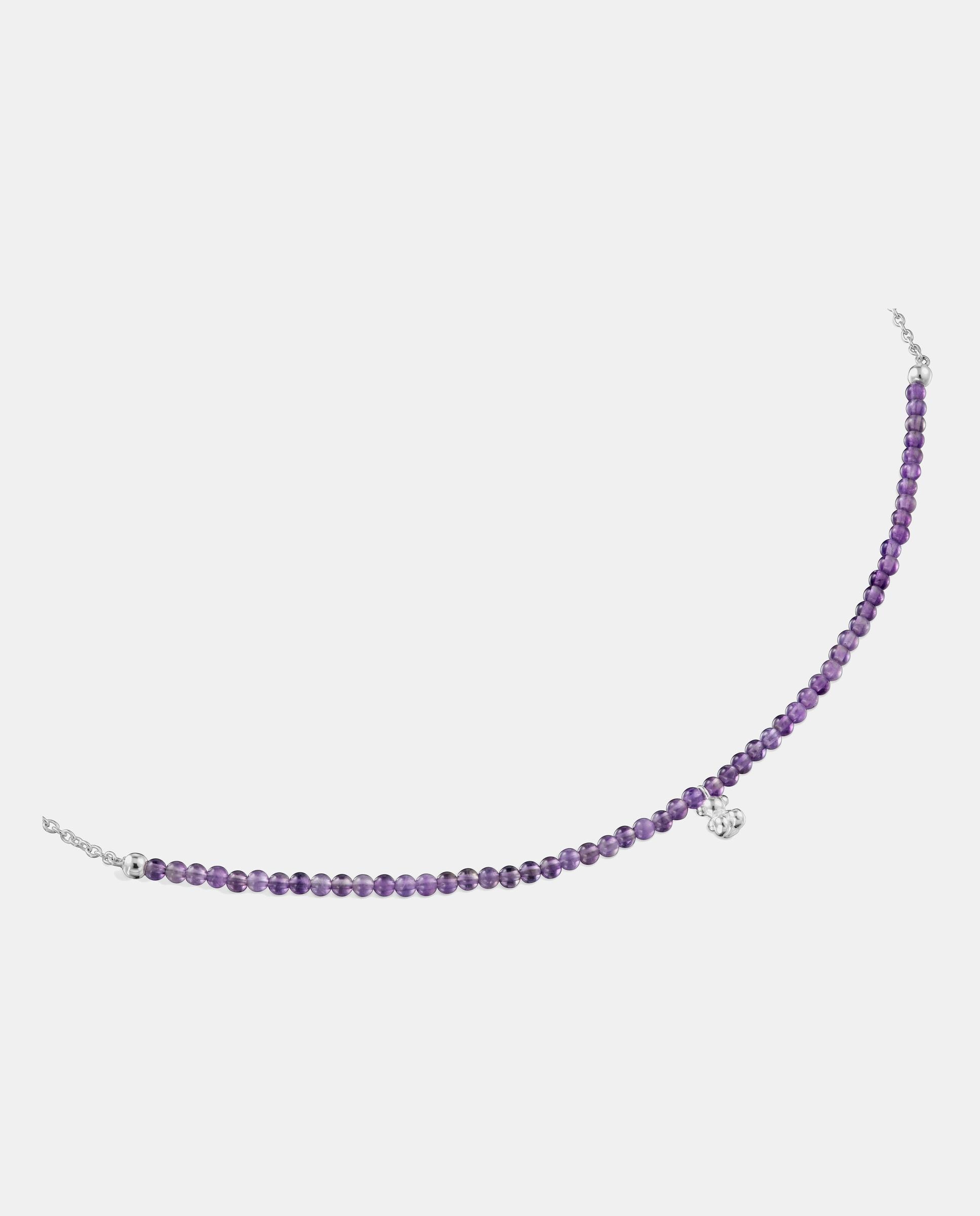 Imagen 2 de Collar bold bear de plata y amatista - Tous - Morado Morado