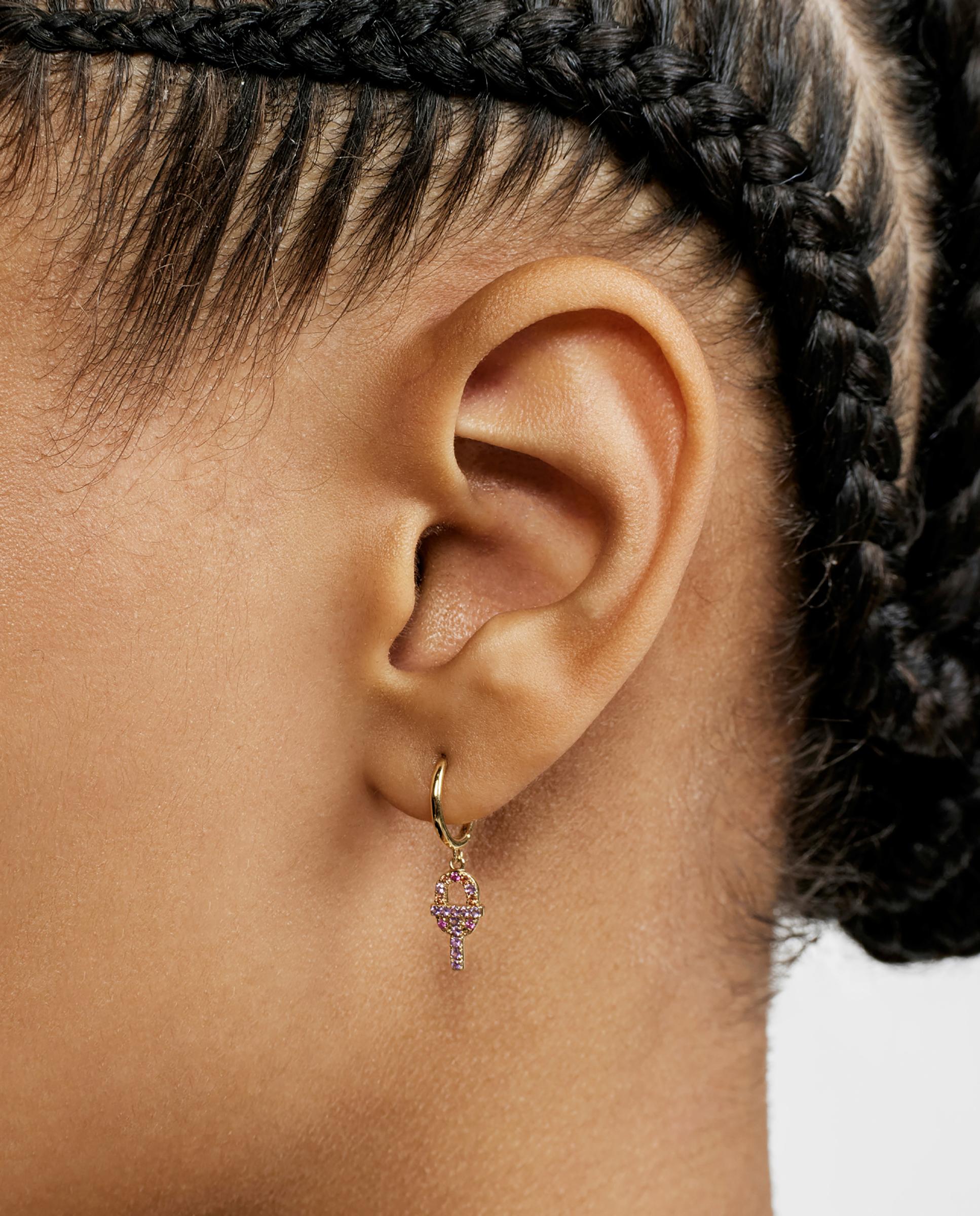 Piercing manifesto de oro y gemas - Tous - Morado Morado-4