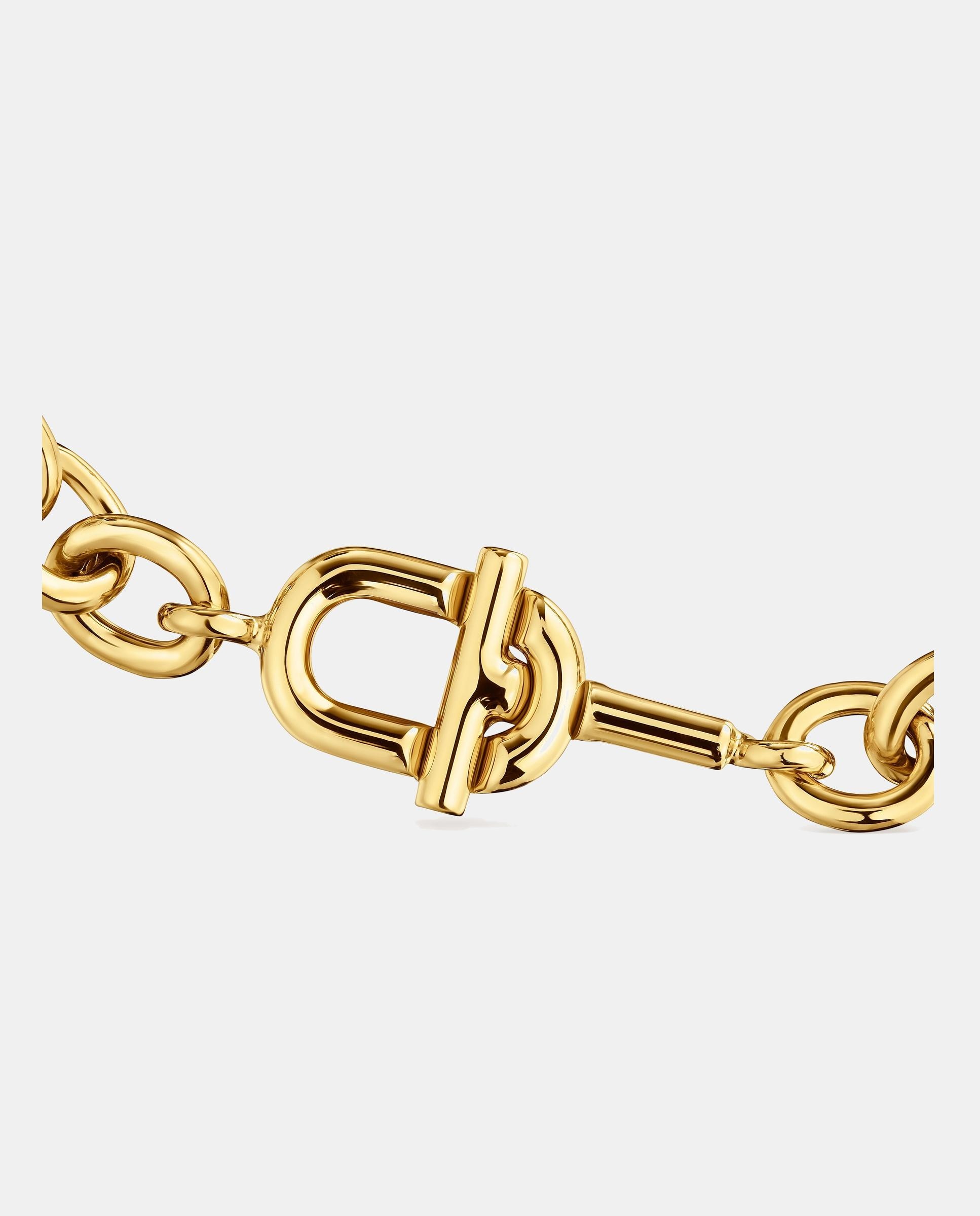 Pulsera de cadena manifesto bañada en oro 18 kt sobre plata - Tous - Dorado Dorado-2