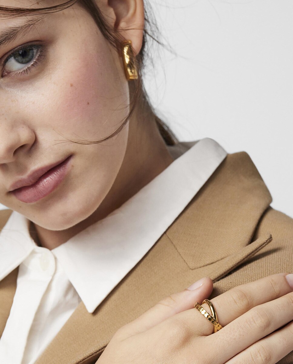 Anillo Cruzado Tous Anillo Straight De Plata Anillo Straight Cruz