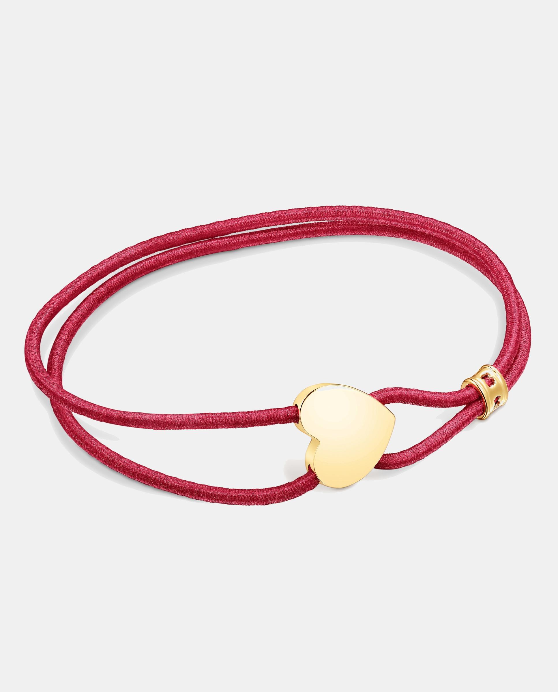 Pulsera sweet dolls elástica con corazón bañado en oro 18 kt sobre plata - Tous - Burdeos Burdeos-1