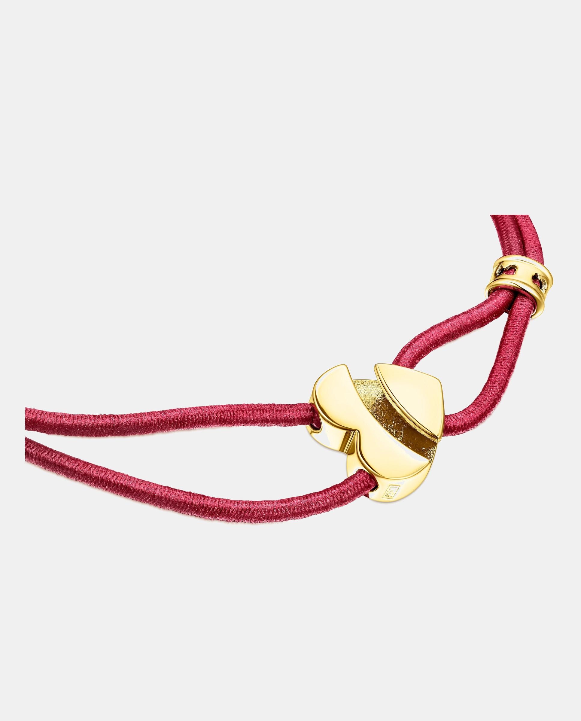 Pulsera sweet dolls elástica con corazón bañado en oro 18 kt sobre plata - Tous - Burdeos Burdeos-3