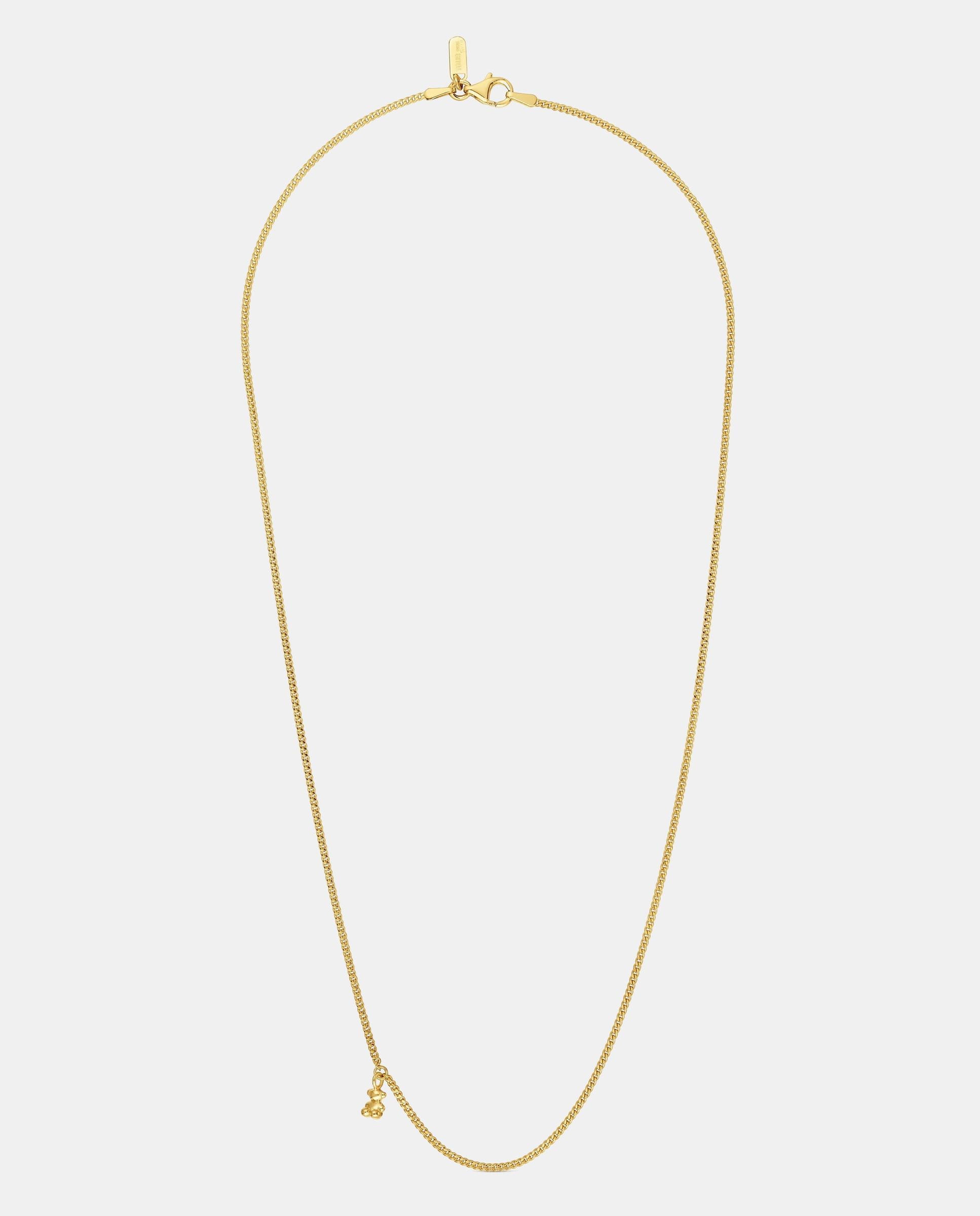 Imagen 1 de Collar bold bear corto barbado bañado en oro 18 kt sobre plata - Tous - Dorado Dorado
