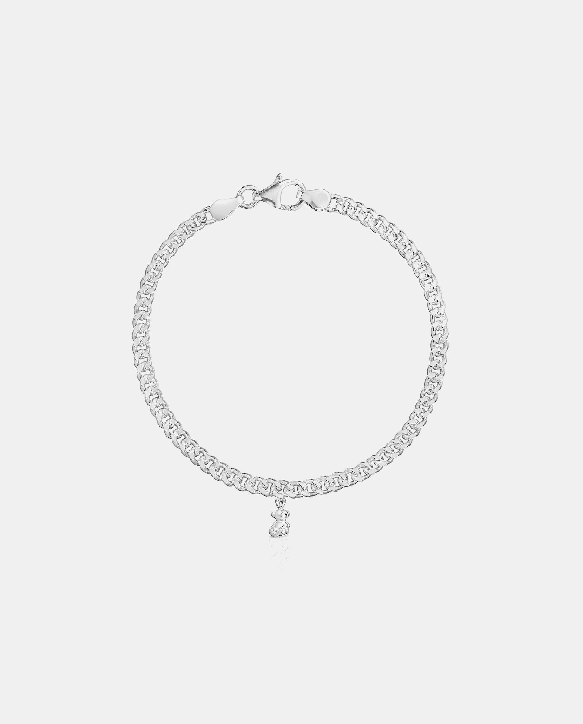 Imagen 2 de Pulsera de cadena bold bear barbada de plata - Tous - Plateado Plateado
