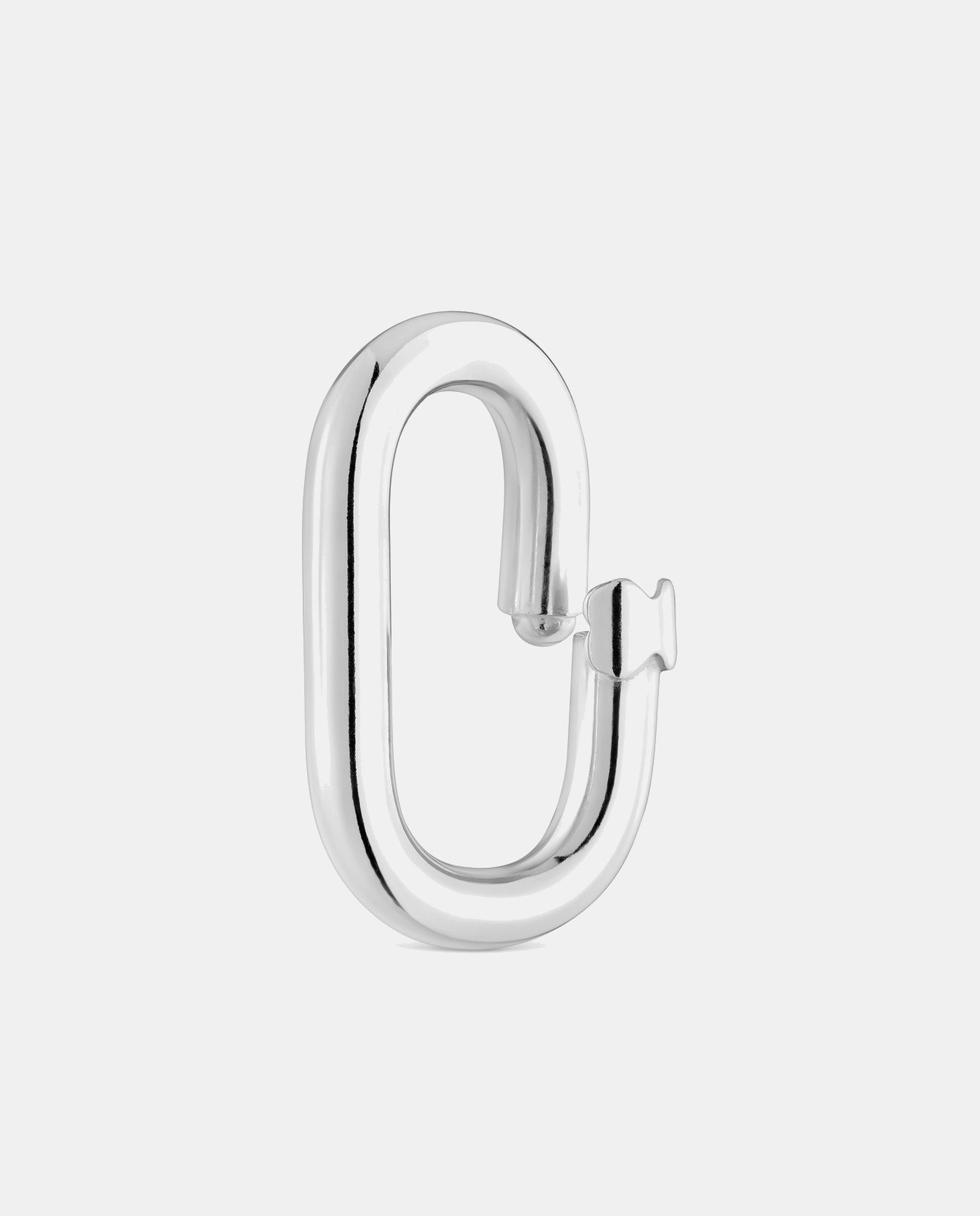 Colgante de anilla hold oval pequeña de plata - Tous - Plateado Plateado-2