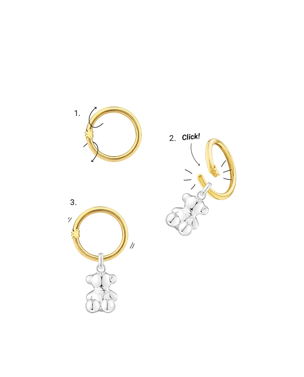 Corte Inglés Pendientes PequeÃ±os Hold Tous De Plata Catalogo Tous