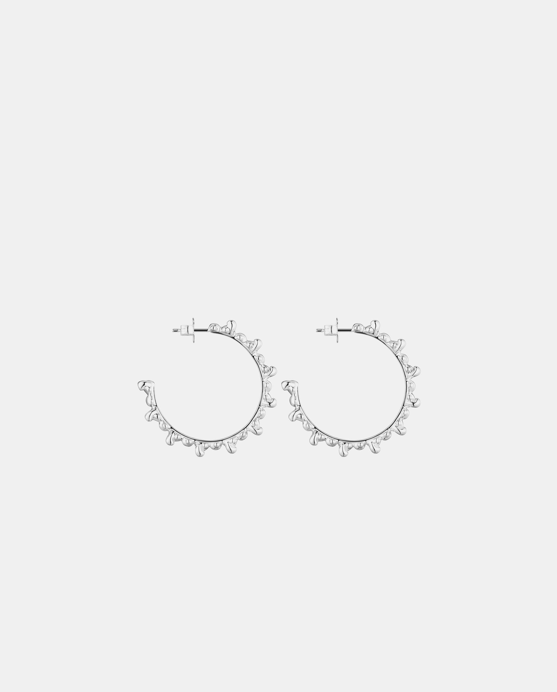 Pendientes de aro bold bear medio de plata - Tous - Plateado Plateado-2