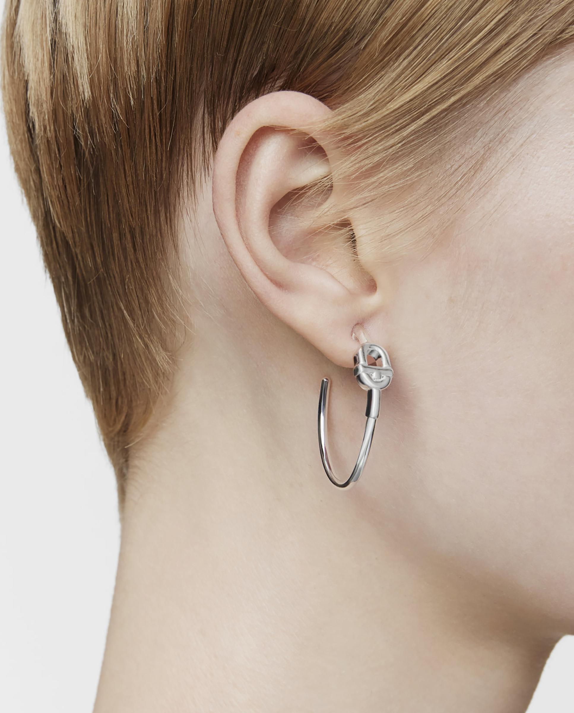 Pendientes de aro manifesto de plata - Tous - Plateado Plateado-3