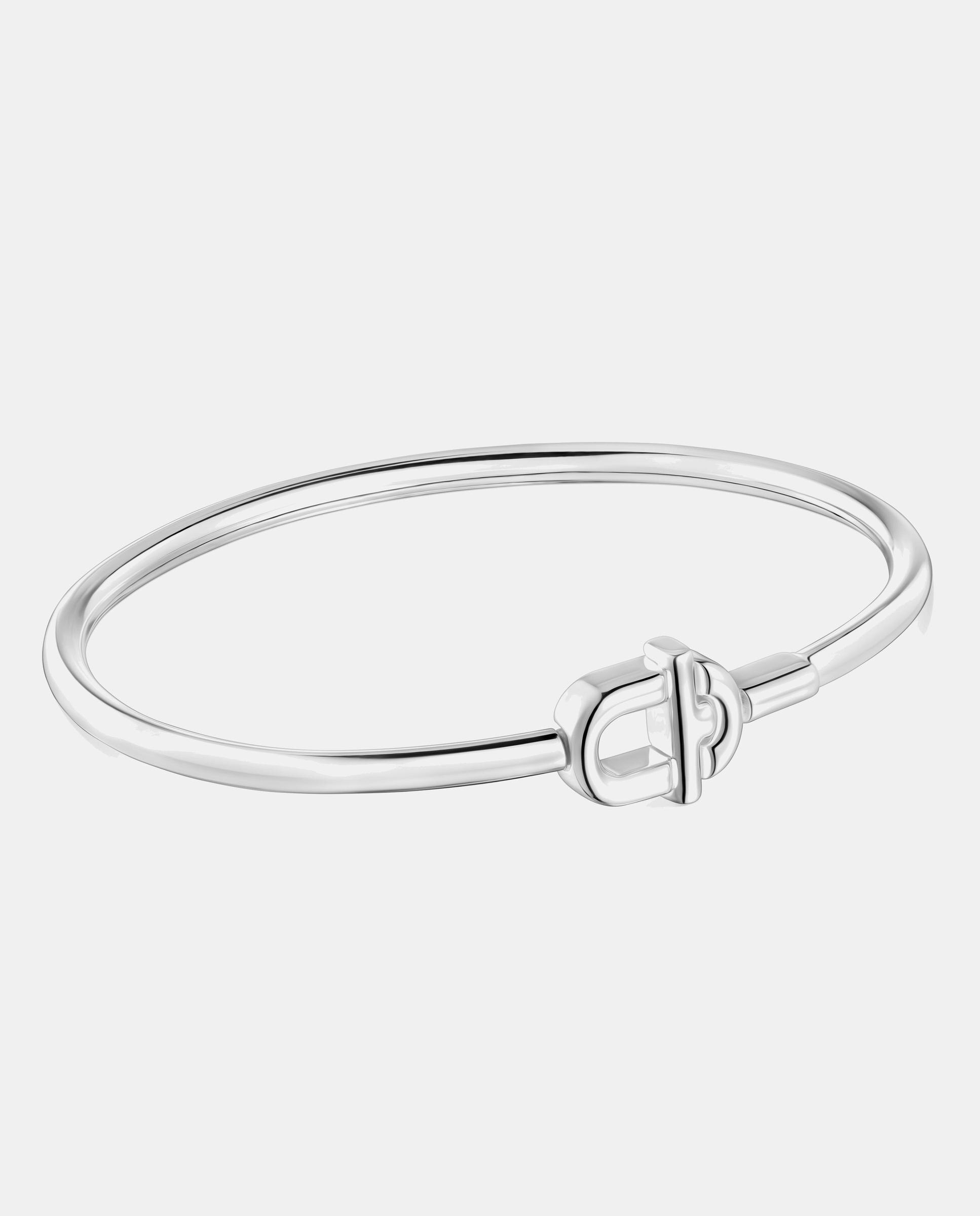 Imagen 0 de Pulsera rígida esclava de plata 2,6 mm tous manifesto Plateado