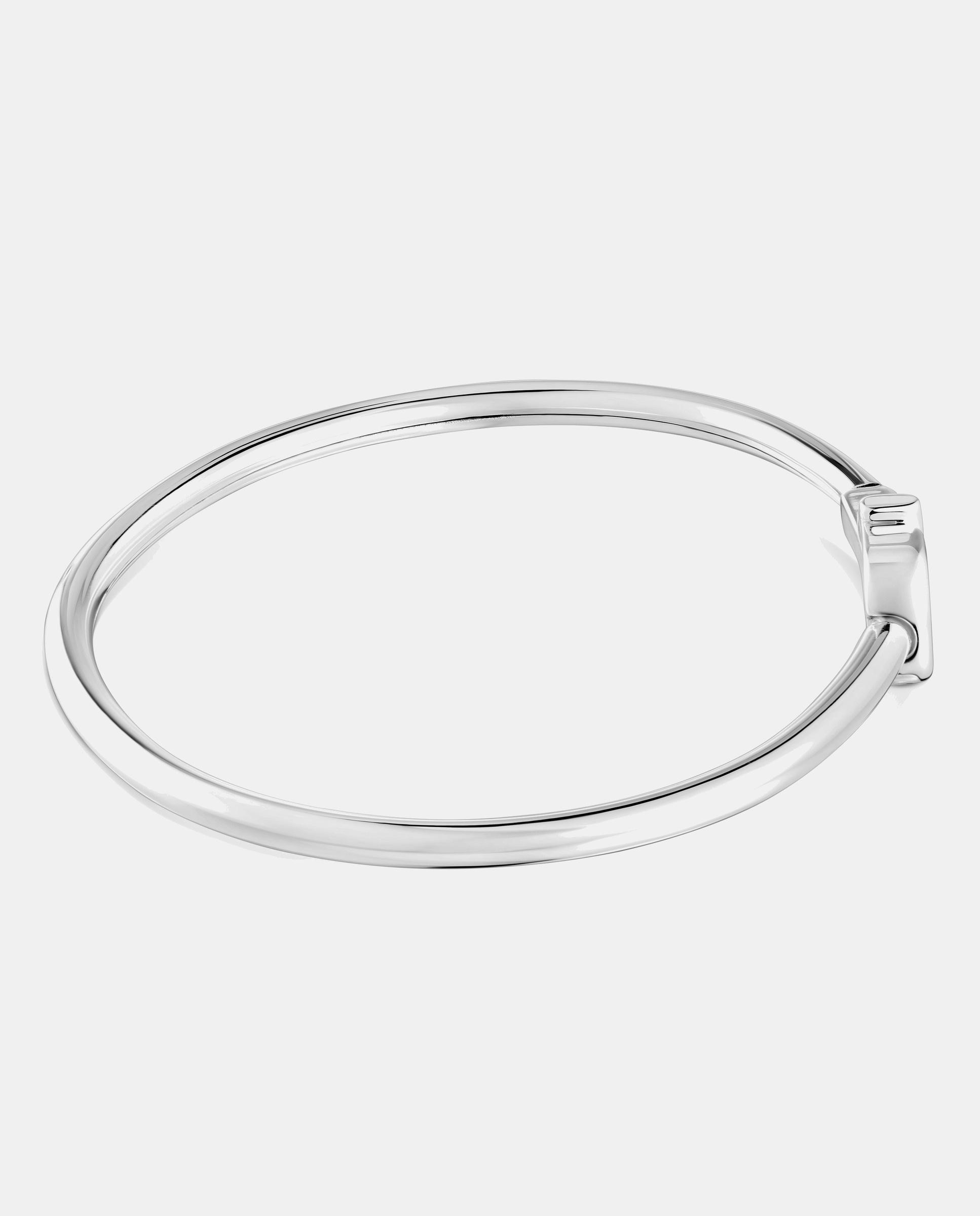 Pulsera rígida esclava de plata 2,6 mm tous manifesto - Plateado Plateado-2