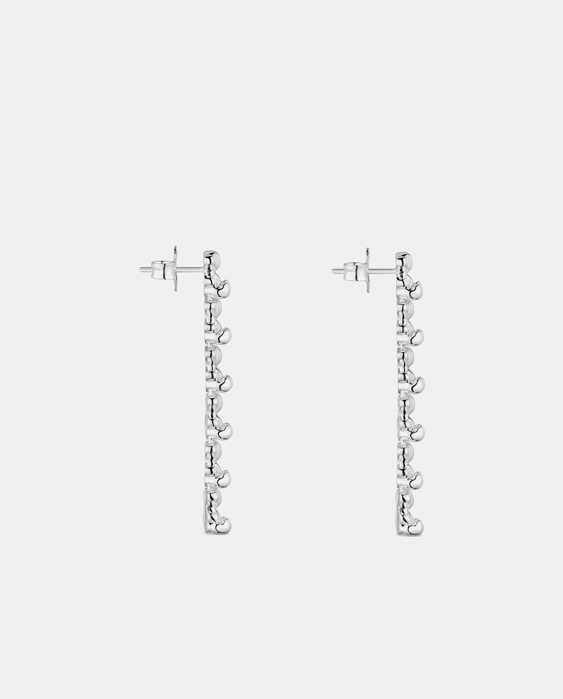 Pendientes bold bear largos de plata - Tous - Plateado Plateado-2