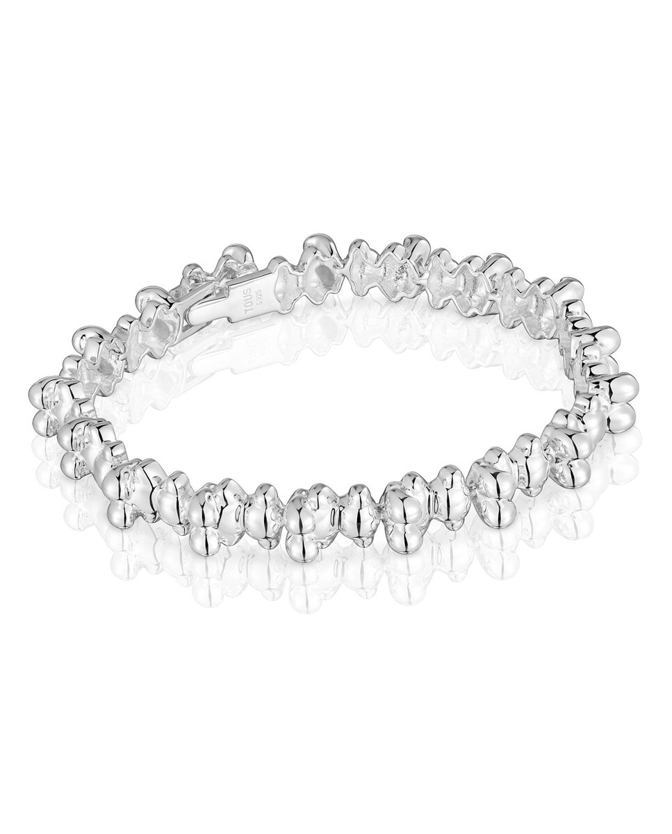 Corte Inglés Pulsera Super Power De Plata Con Perlas Tous Collar