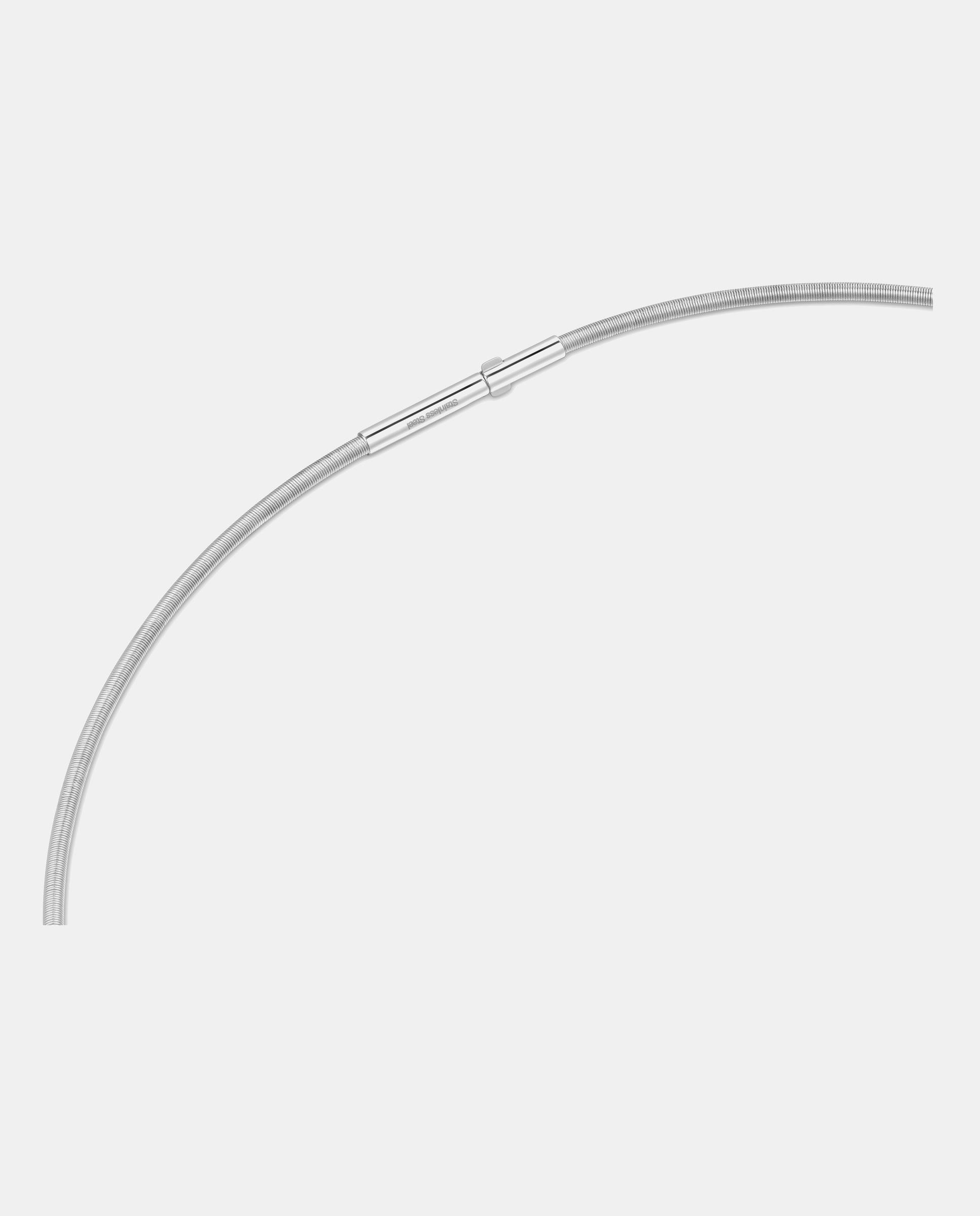 Collar mesh tube de acero - Tous - Plateado Plateado-3
