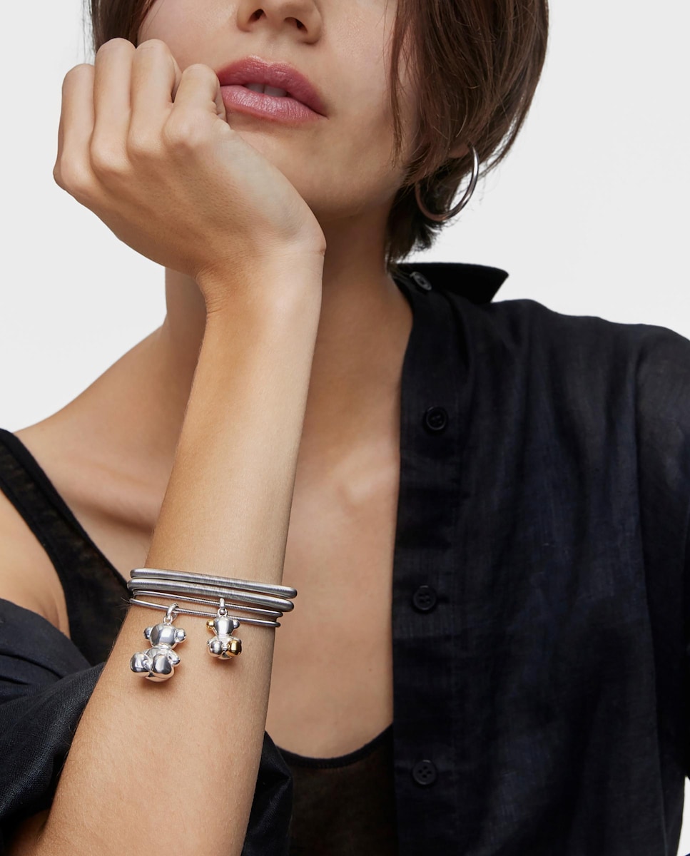 Tous Mesh Pulseras Plata Mujer Tous Pulsera Mesh Tube De Acero En