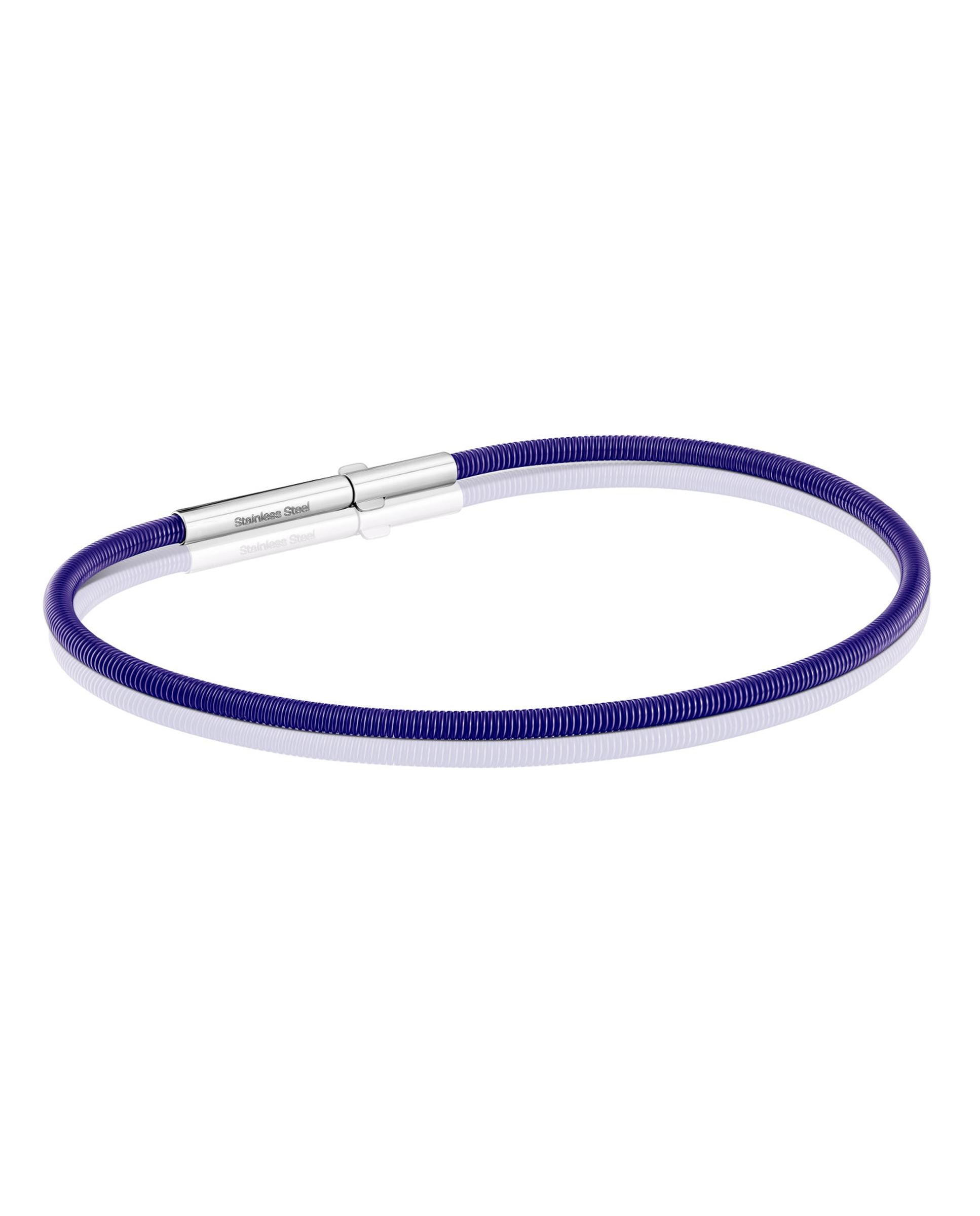 Imagem 0 de Pulseira Mesh Tube de Aço Ip Lilás