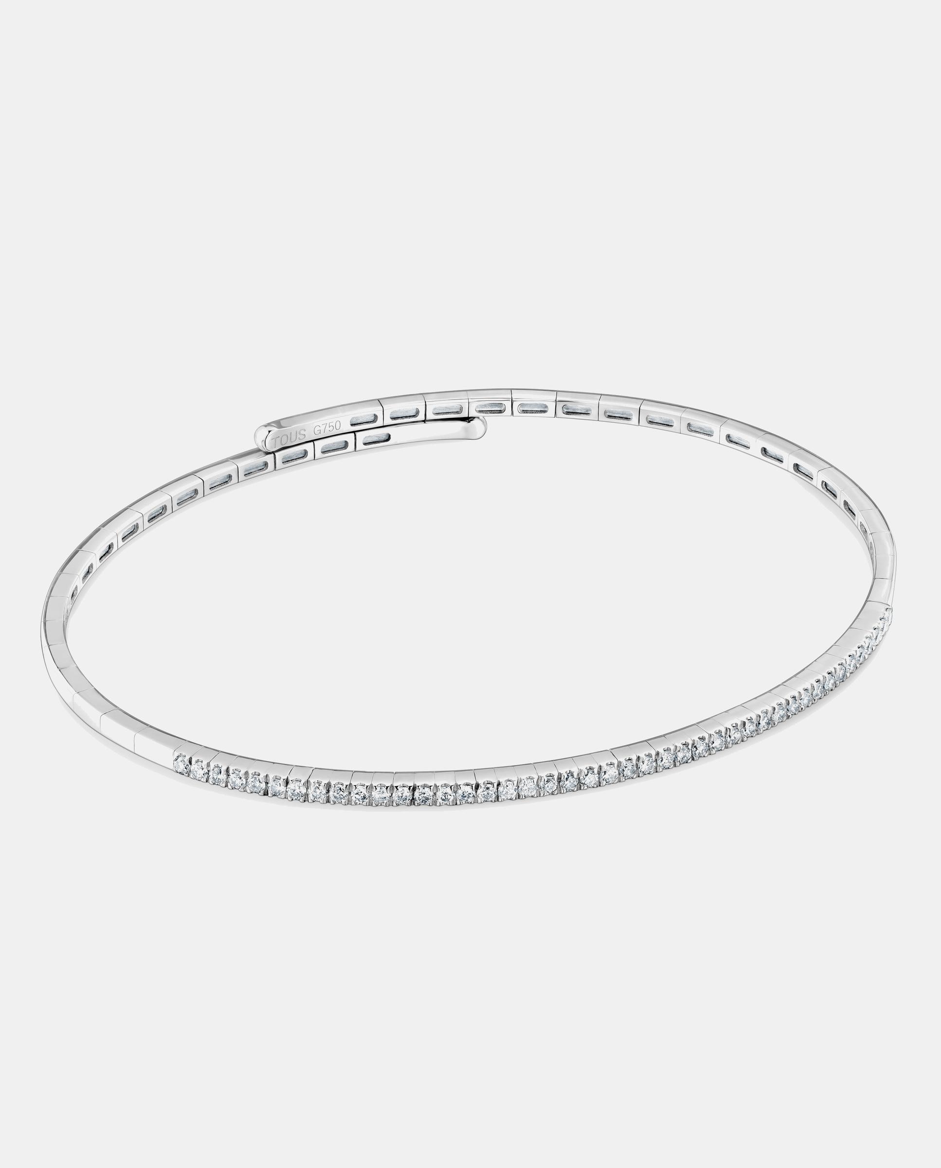 Imagen 1 de Pulsera les classiques de oro y diamantes - Blanco Blanco