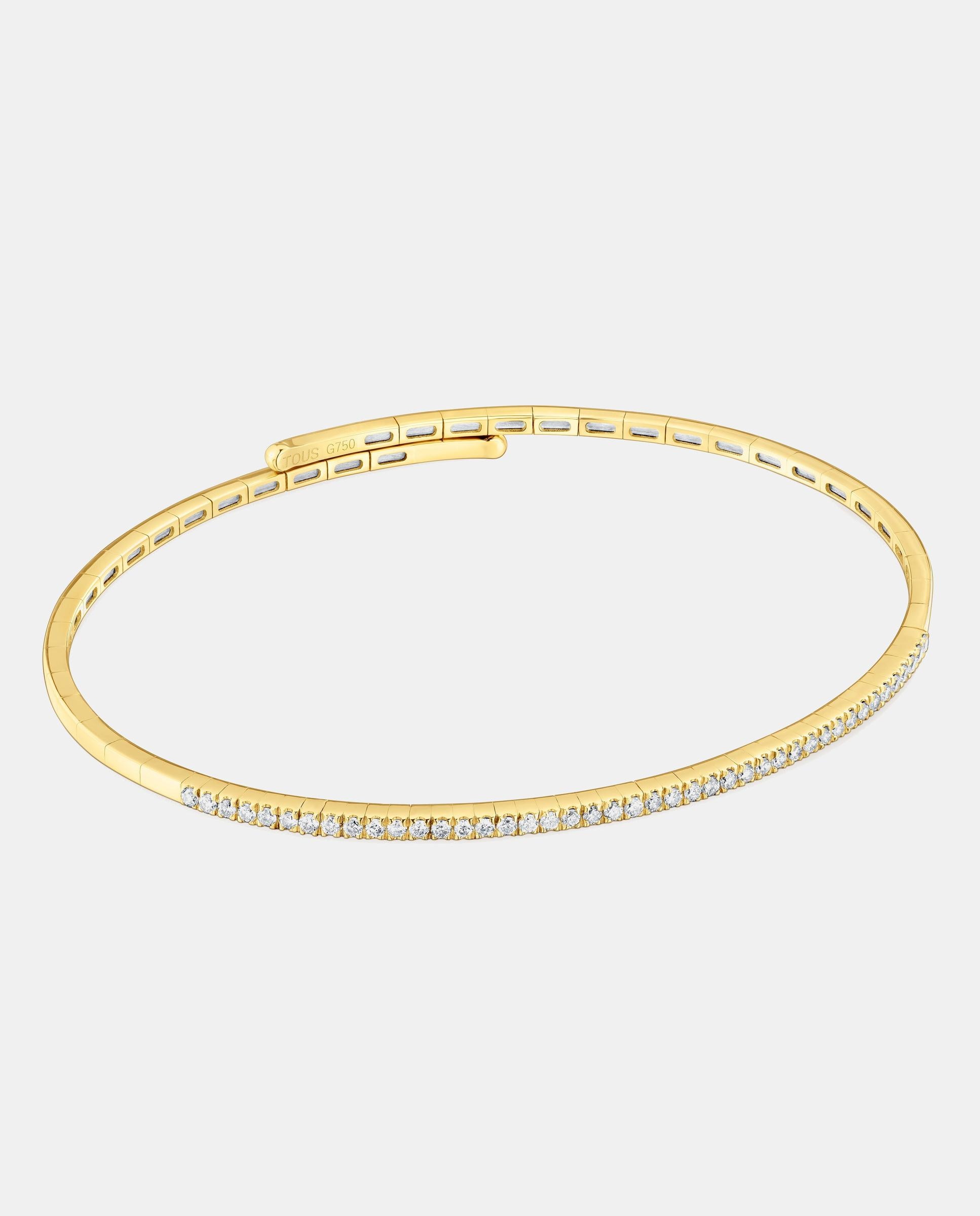 Imagen 1 de Pulsera les classiques de oro y diamantes - Blanco Blanco