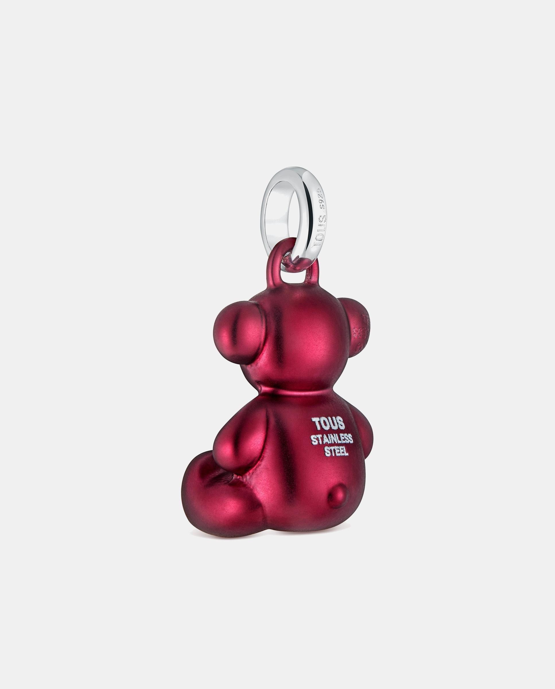 Imagen 3 de Colgante bold bear oso mediano de acero - Tous - Rojo Rojo