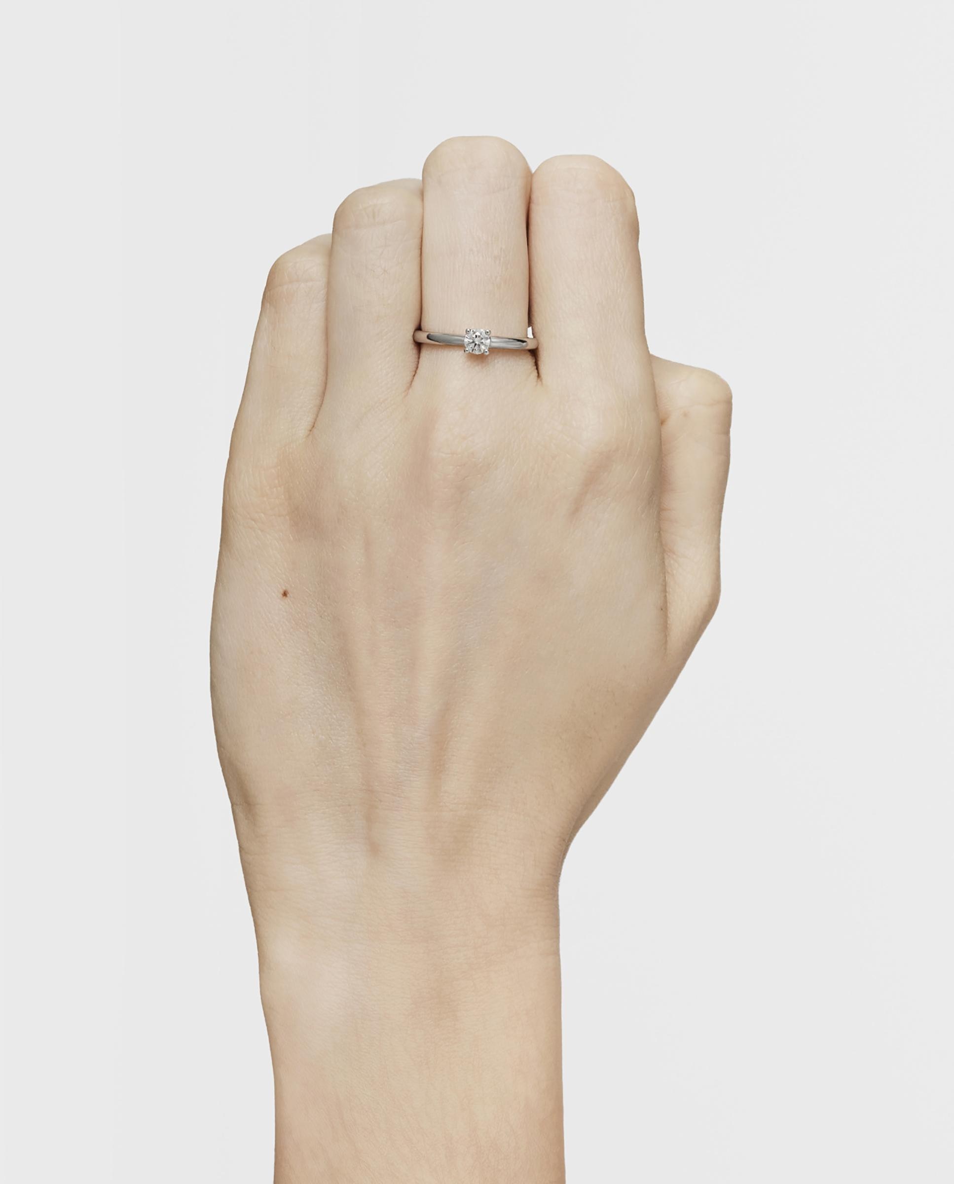 Anillo solitario les classiques lgd de platino con diamante creado en laboratorio - Tous - Blanco Blanco-6