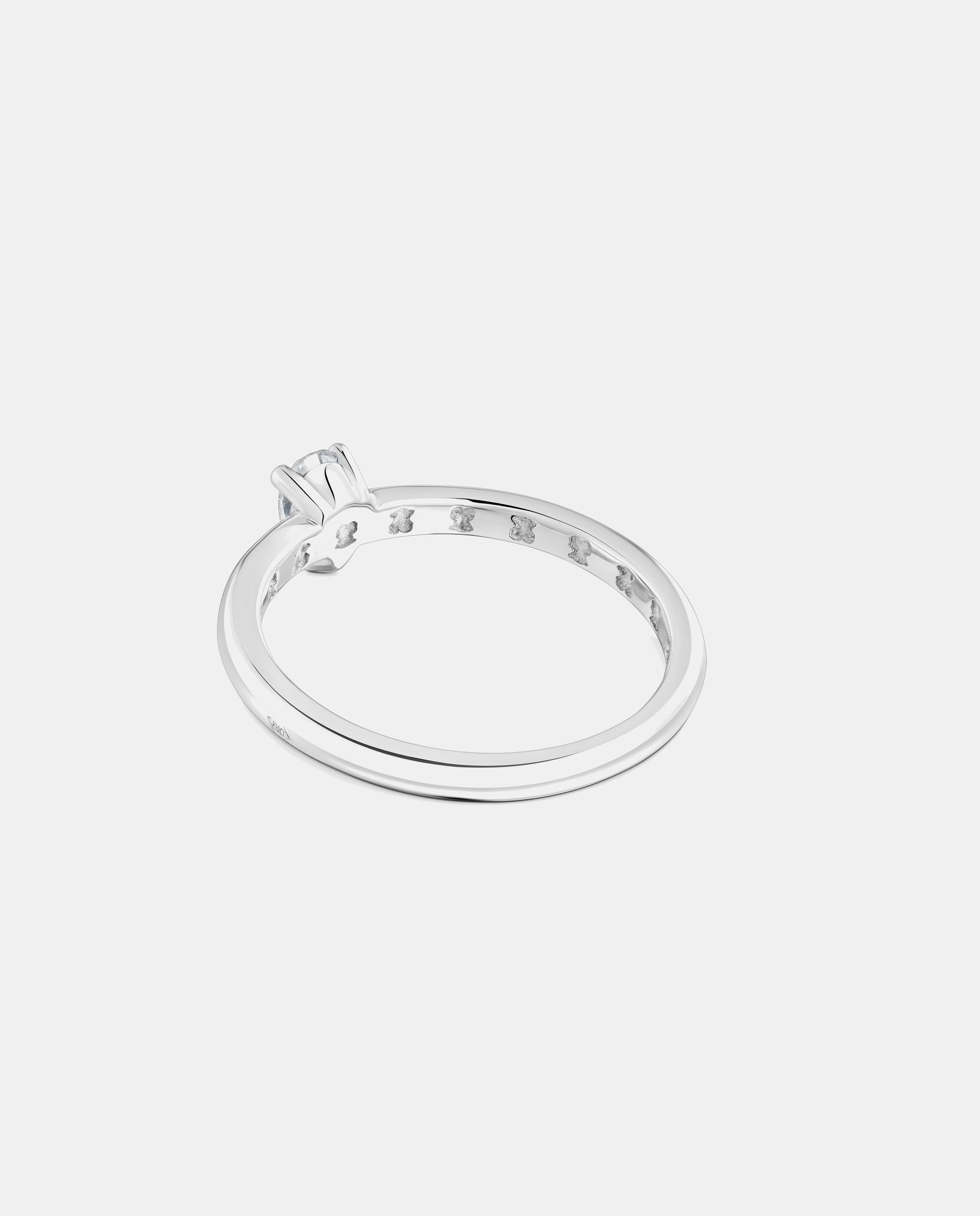 Anillo les classiques lgd de platino con diamante creado en laboratorio - Tous - Blanco Blanco-3