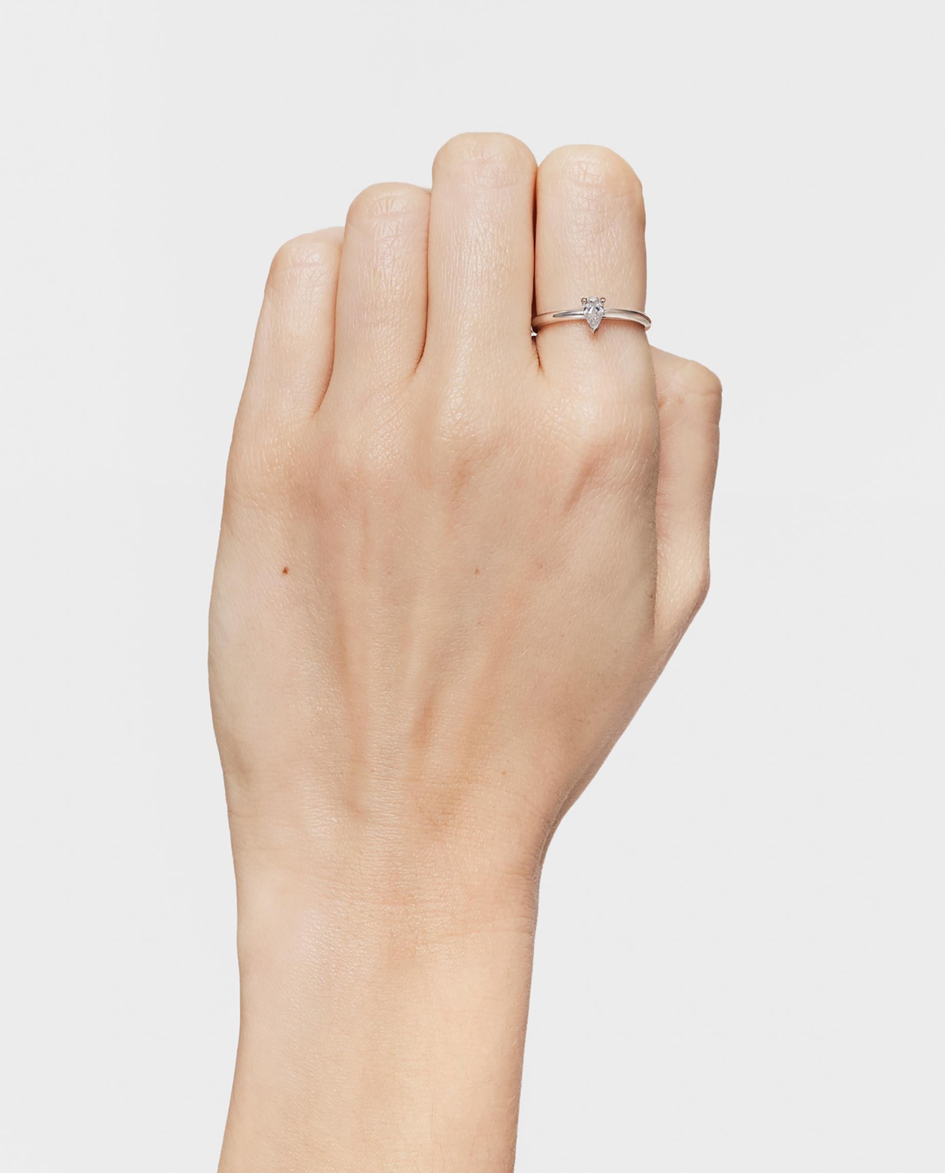 Anillo les classiques lgd de platino con diamante creado en laboratorio - Tous - Blanco Blanco-6