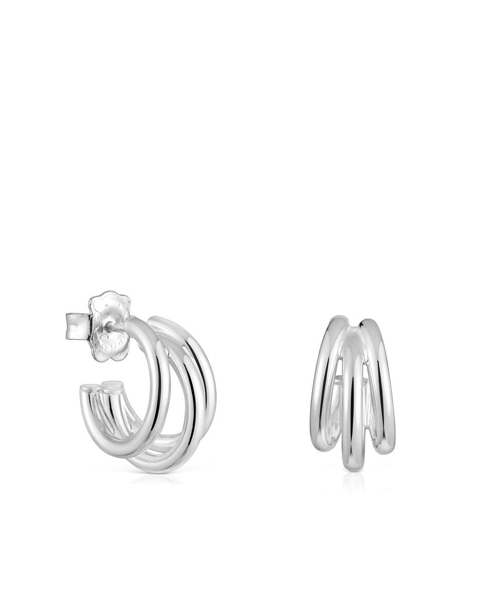 Pendientes Basics triple aro cortos de plata · Tous · El Corte Inglés