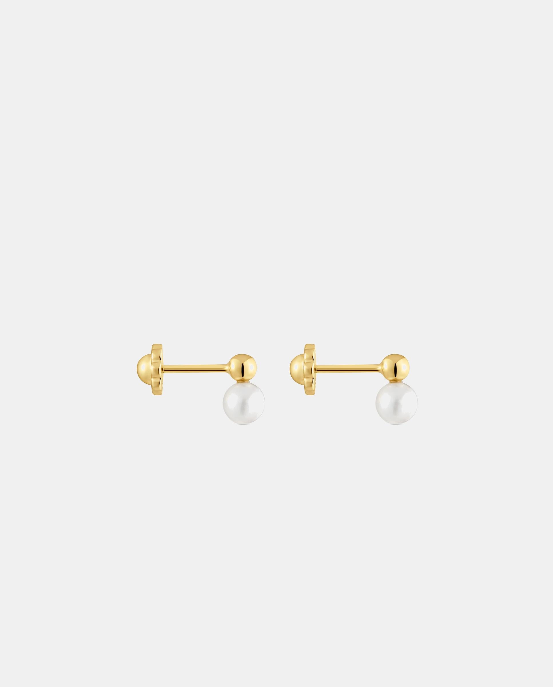 Imagen 2 de Pendientes de oro y perlas cultivadas basics - Tous - Blanco Blanco