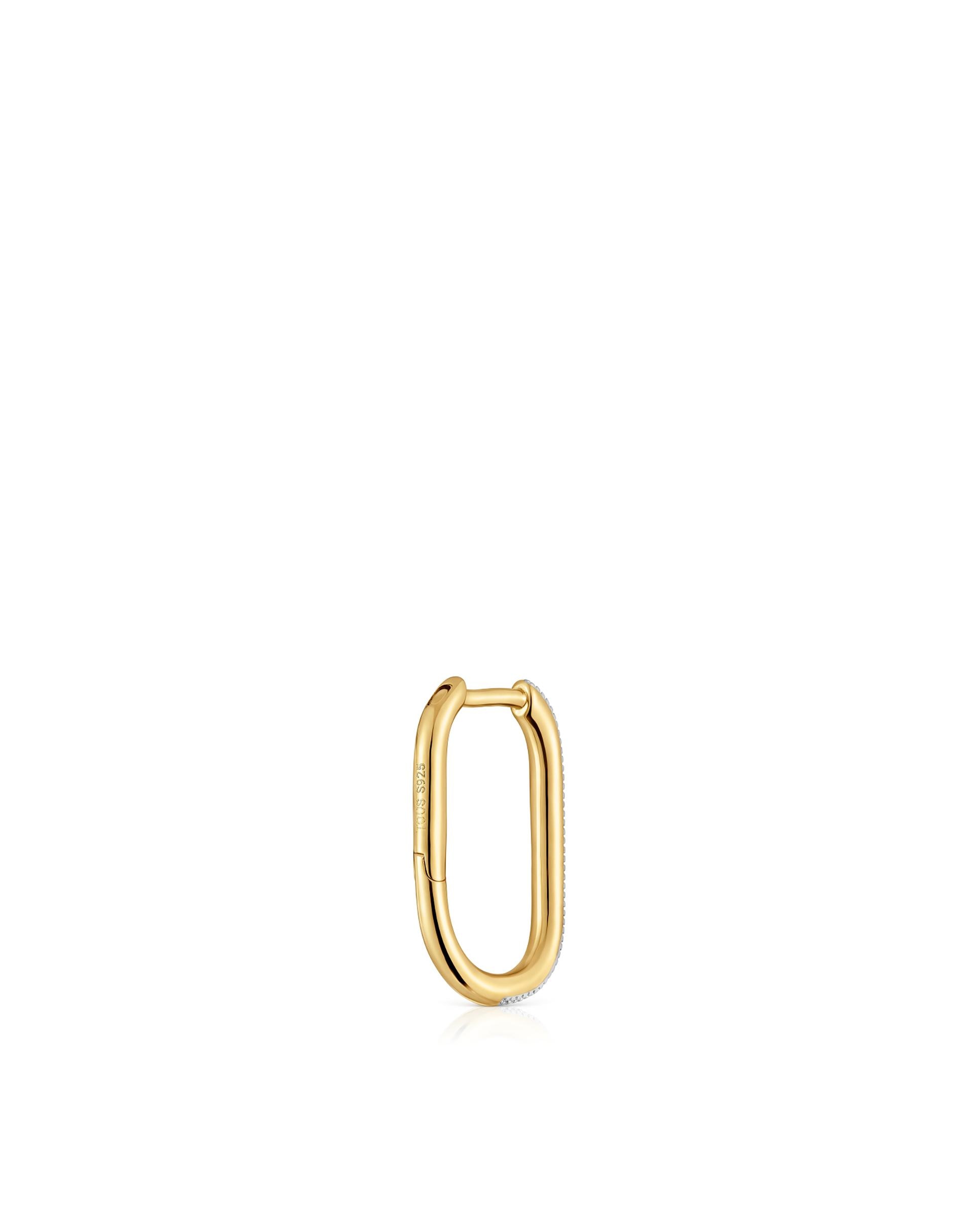 Piercing New Silueta de Aro Bicolor Millgrain Multicolor-3