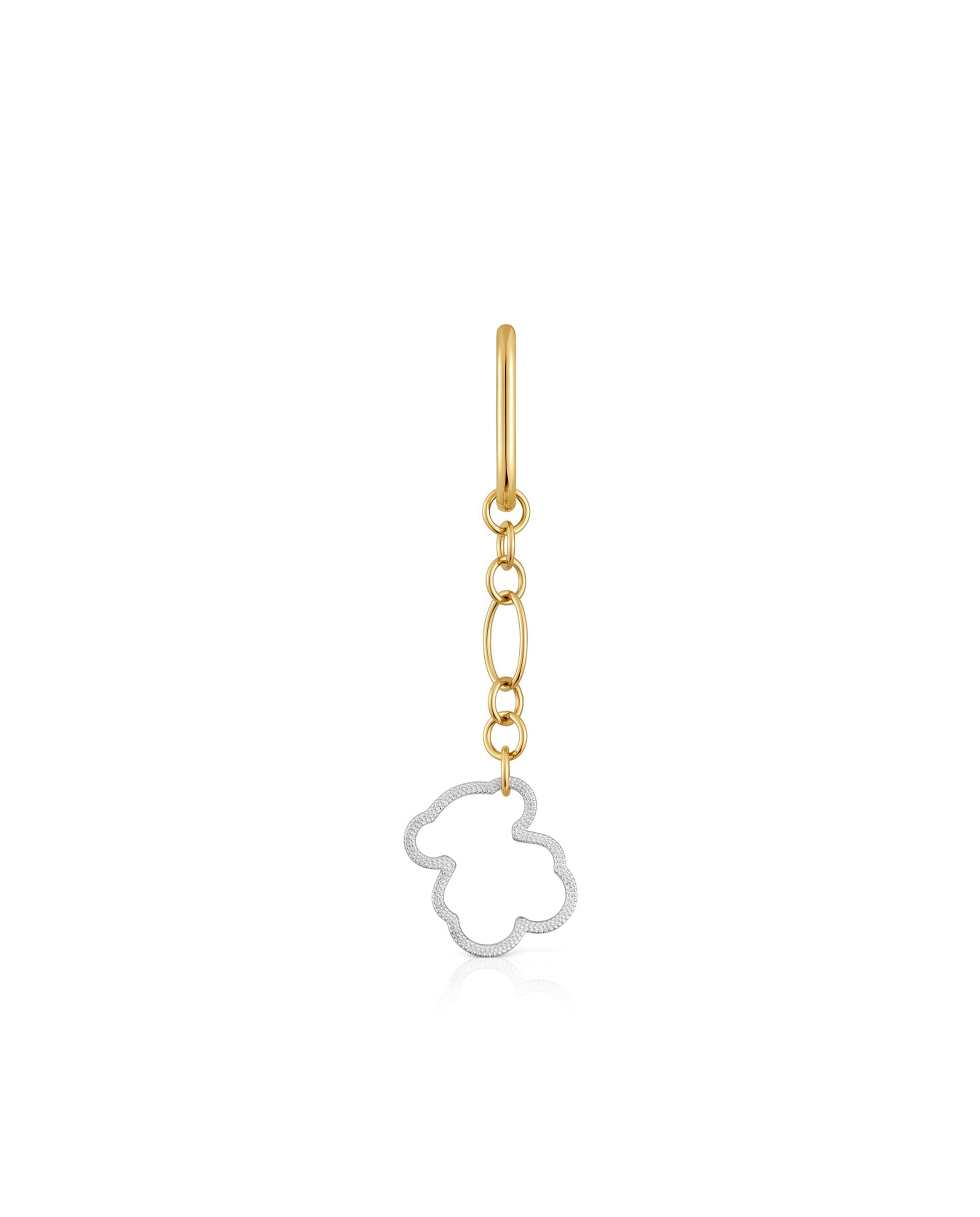 Piercing New Silueta Comprido com Urso Multicolor-1