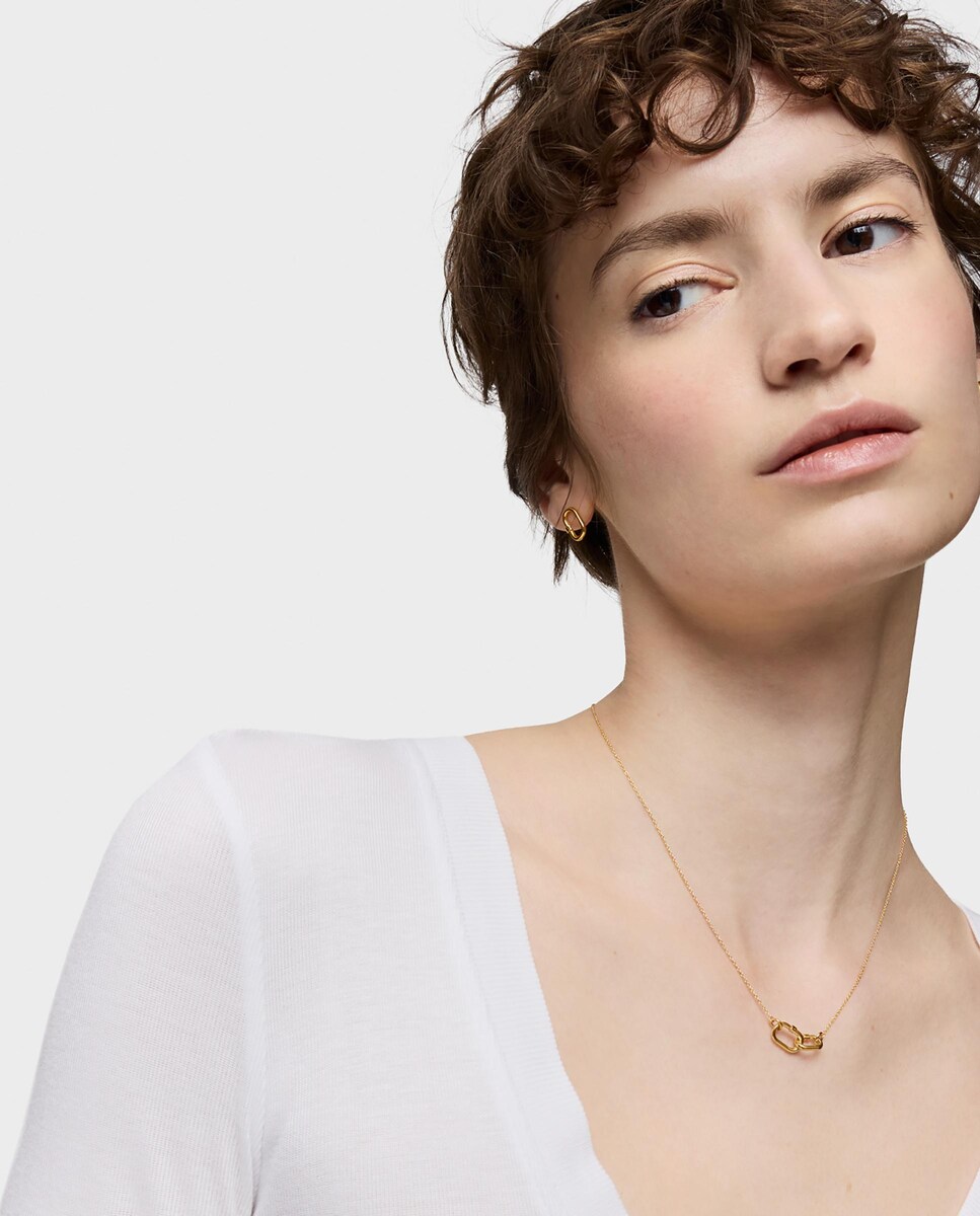 Gargantilla Hold Oval de oro doble · Tous · El Corte Inglés