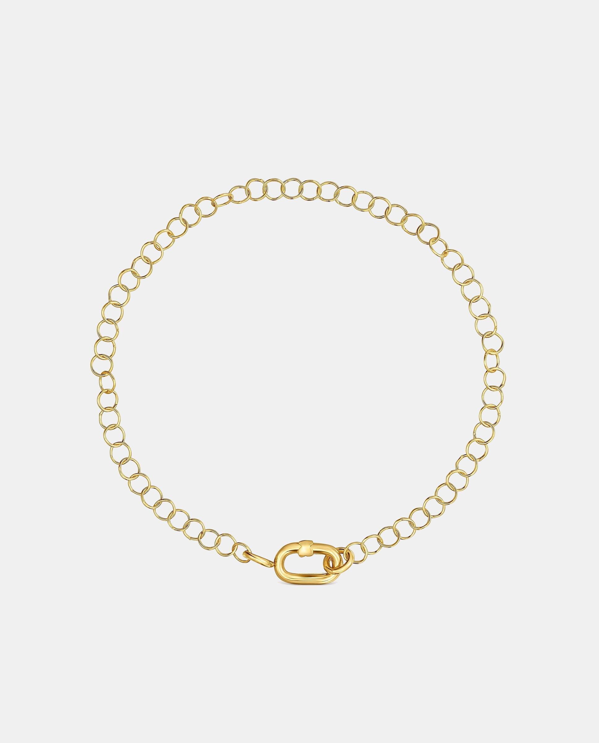 Pulsera de cadena tous hold oval de oro amarillo 18 kt - Dorado Dorado-2
