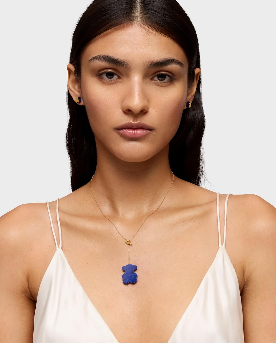 Collar TOUS 1950 corto oso de oro y lapislázuli · Tous · El Corte