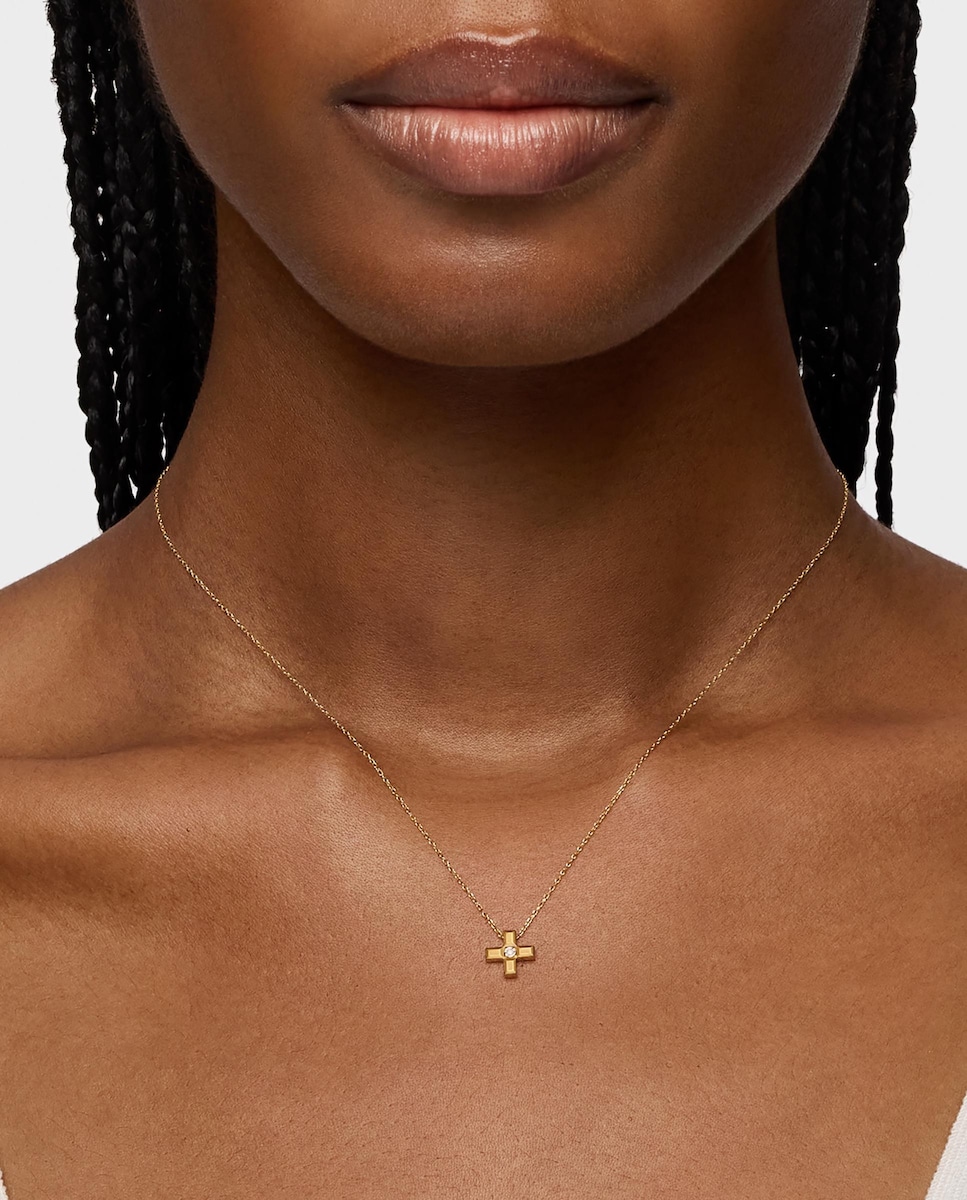 Collar Basics corto cruz de oro y diamantes · Tous · El Corte Inglés