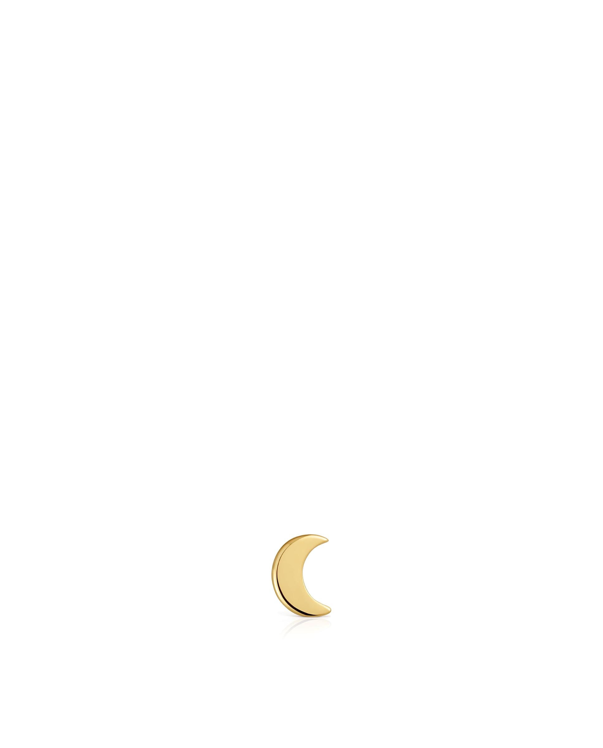 Pendente Tous 1950 Lua Banhado em Ouro 18 Kt Sobre Prata Dourado-1