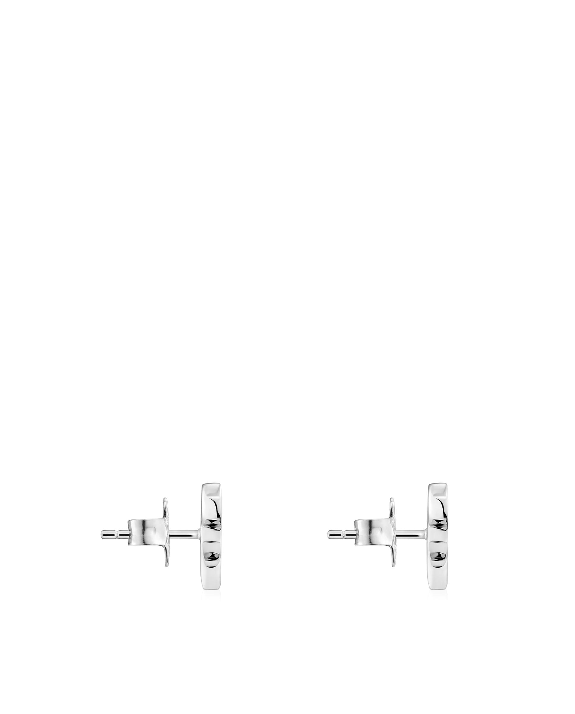 Brincos Sweet Dolls de Urso de Prata 10 Mm Prateado-2