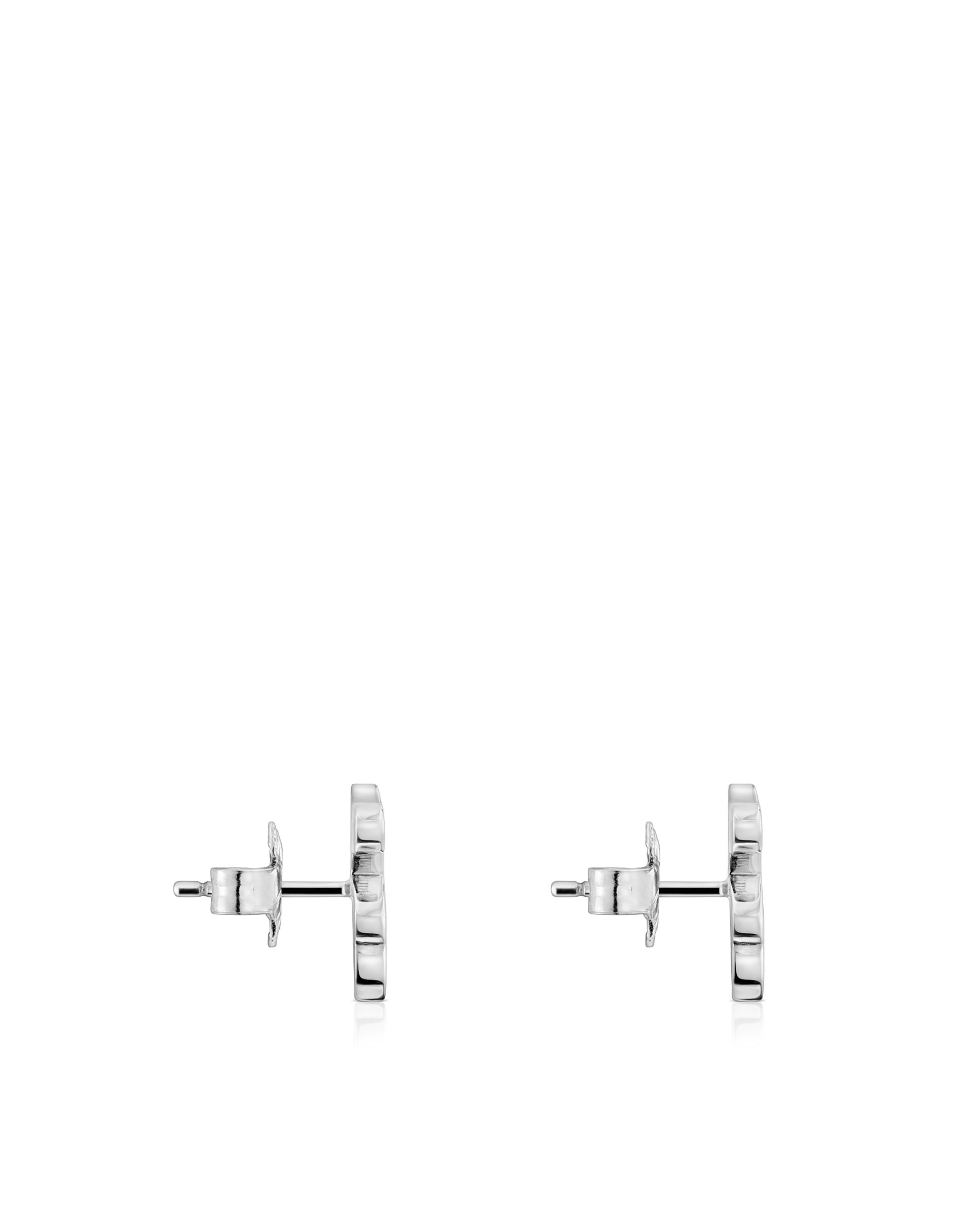 Brincos Sweet Dolls de Urso de Prata 12 Mm Prateado-2