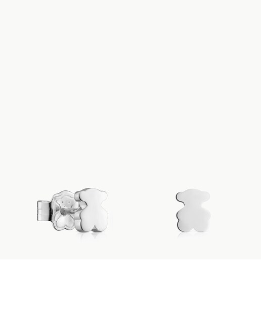 Imagen 0 de Pendientes Sweet Dolls de oso de plata 6 mm