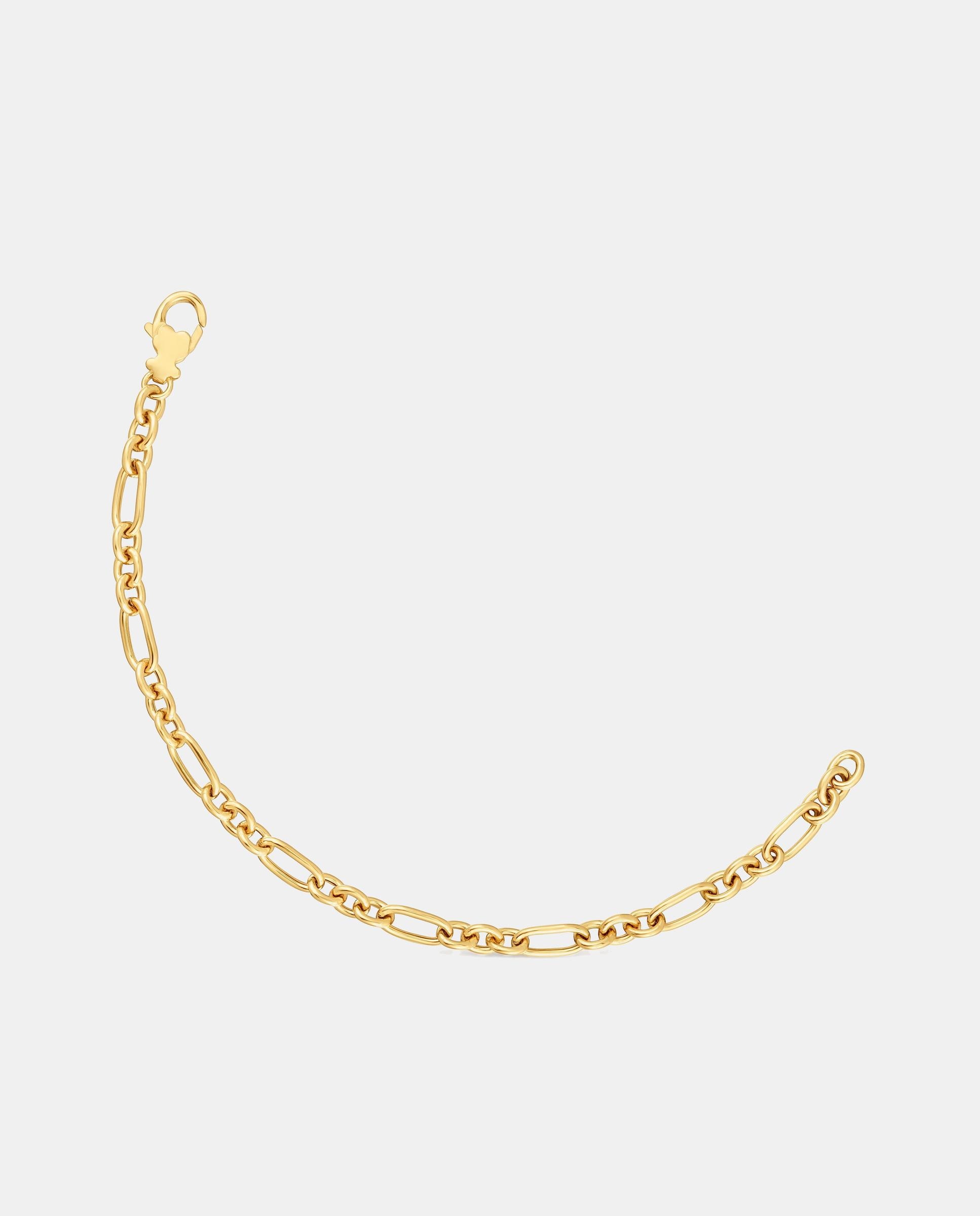 Pulsera de cadena sweet dolls con anillas bañada en oro 18 kt sobre plata - Tous - Dorado Dorado-1