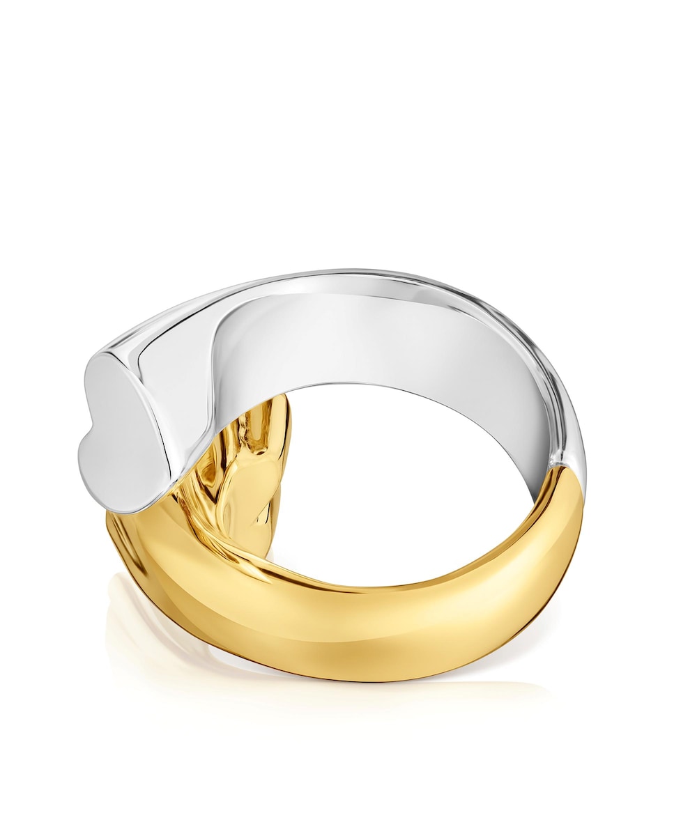 Anillo Doble Anillo Follow De Plata Tous Anillo Doble Tous Anillo